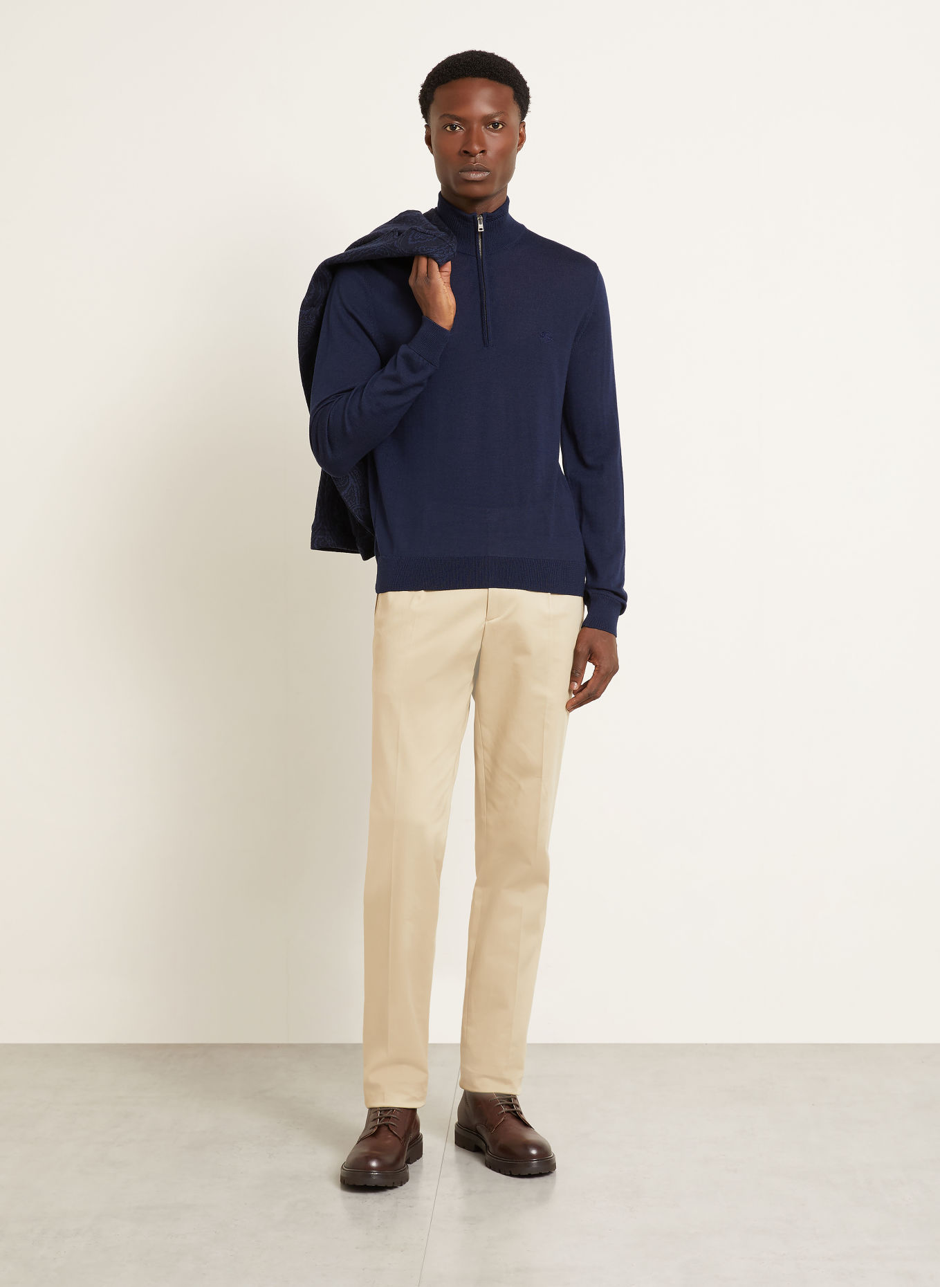 ETRO Schipperstruien: DONKERBLAUW