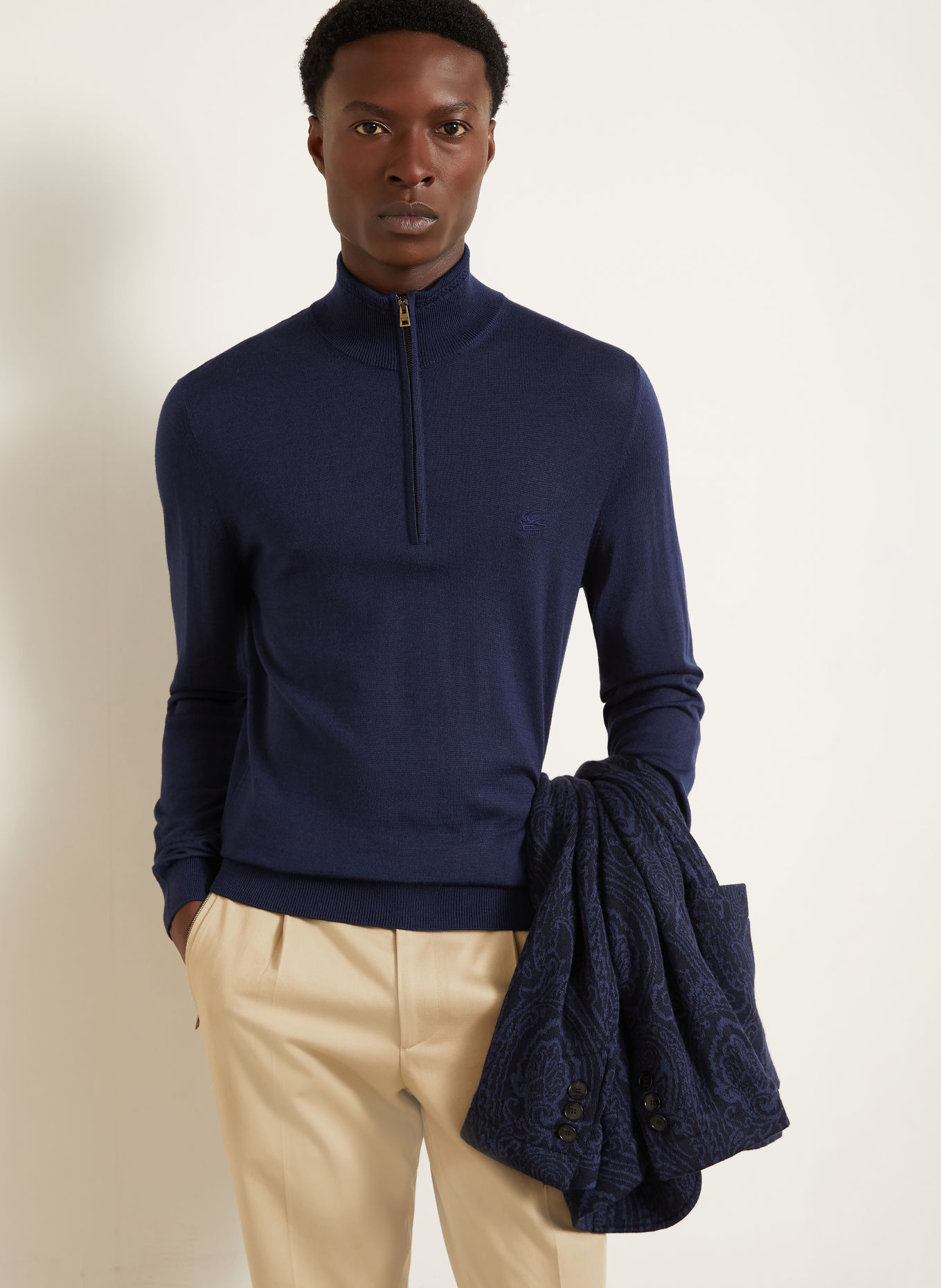 ETRO Schipperstruien: DONKERBLAUW