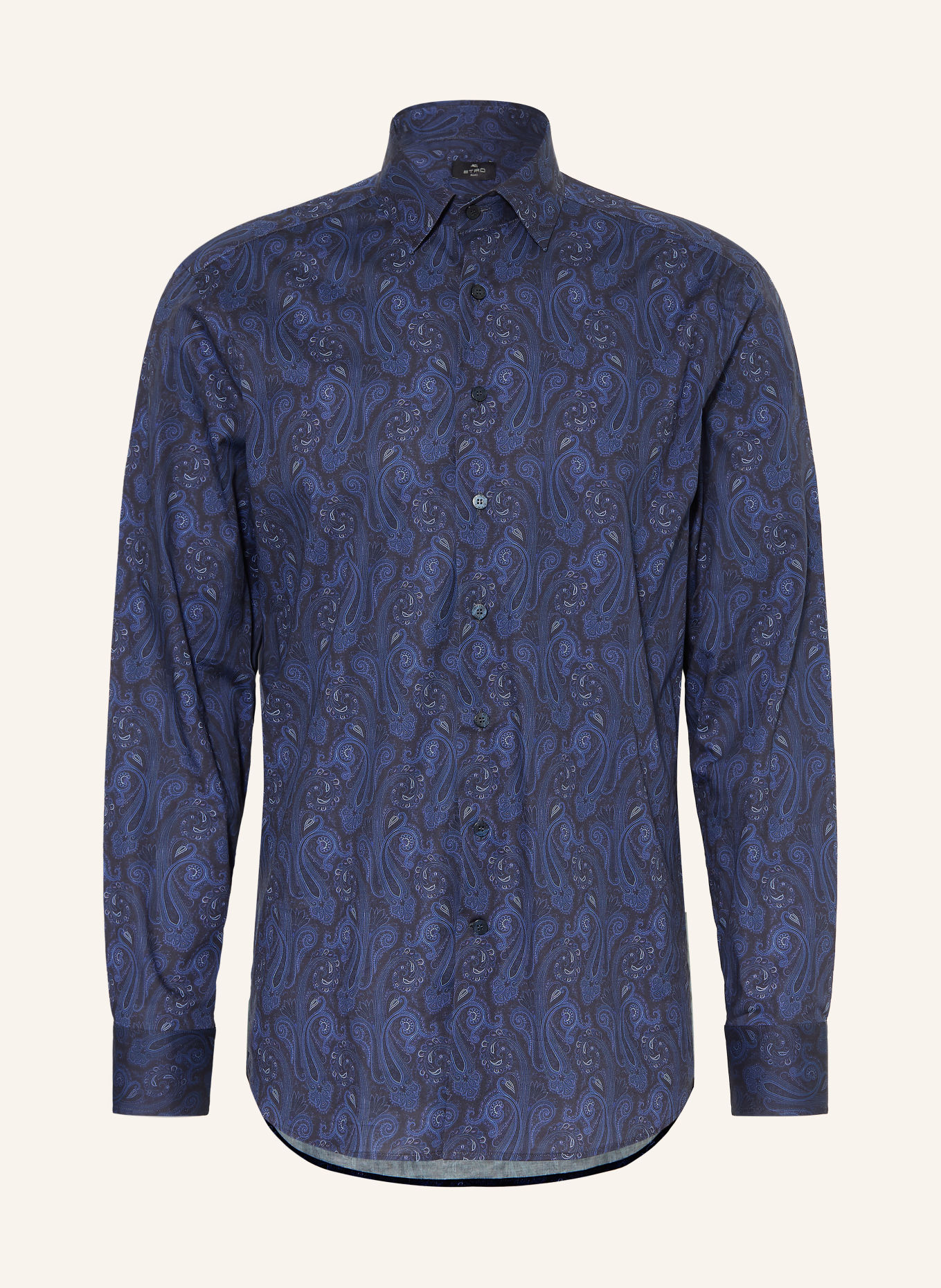 ETRO Košile Regular Fit: TMAVĚ MODRÁ / BÍLÁ