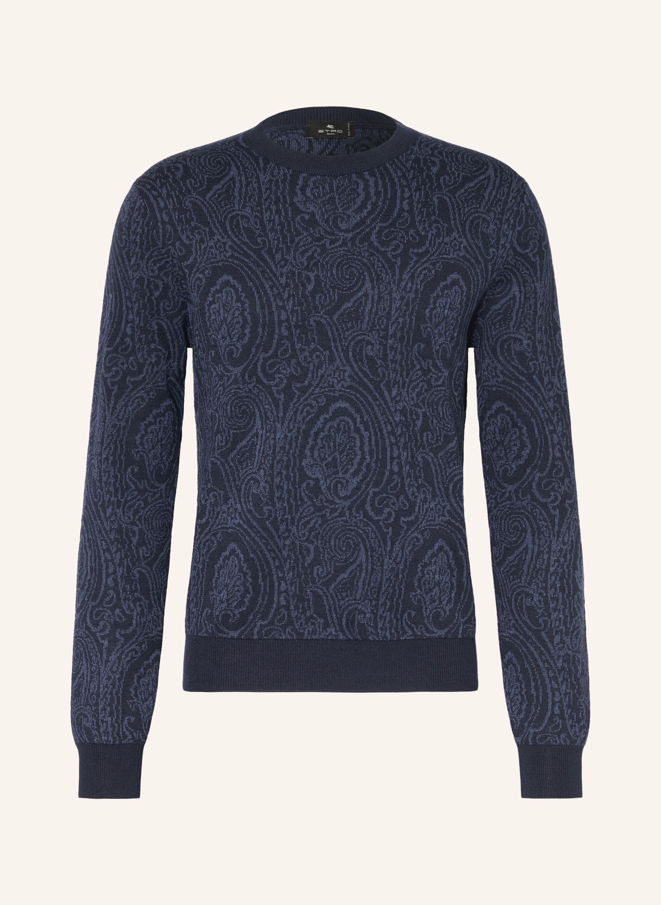 ETRO Trui: DONKERBLAUW