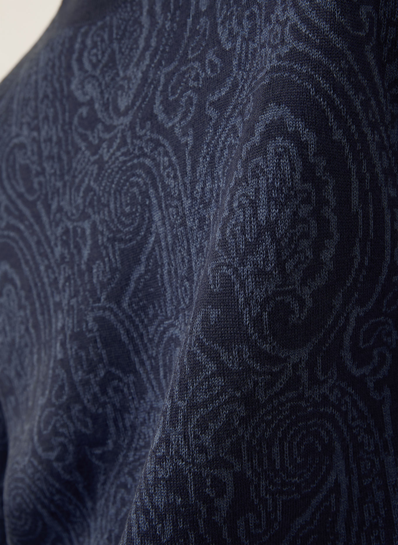 ETRO Trui: DONKERBLAUW