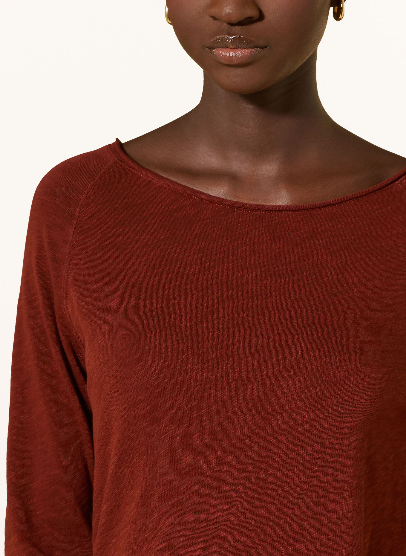 darling harbour Long-sleeve shirt: CINNAMON