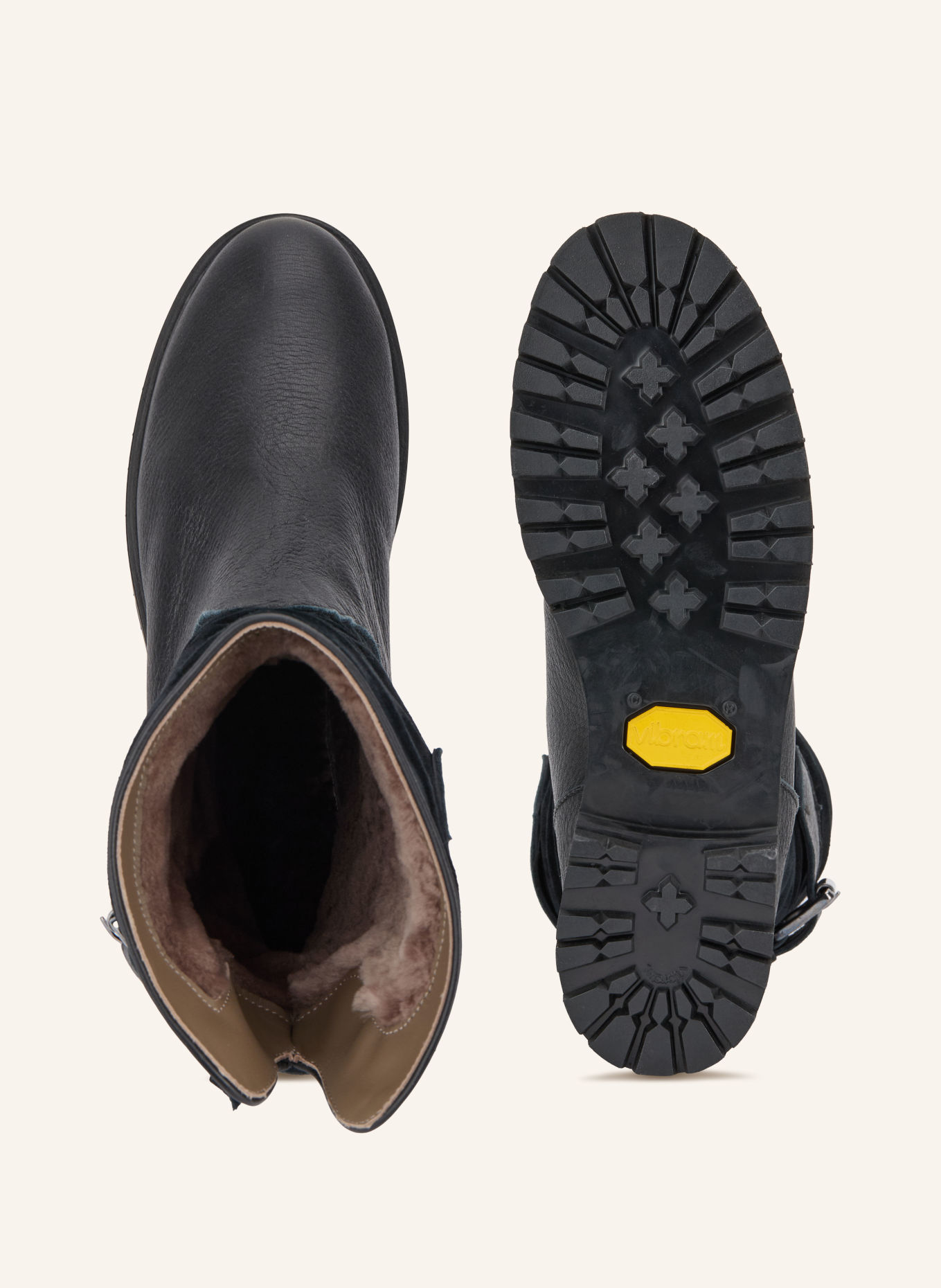 VIAMERCANTI Boots DIANA: SCHWARZ