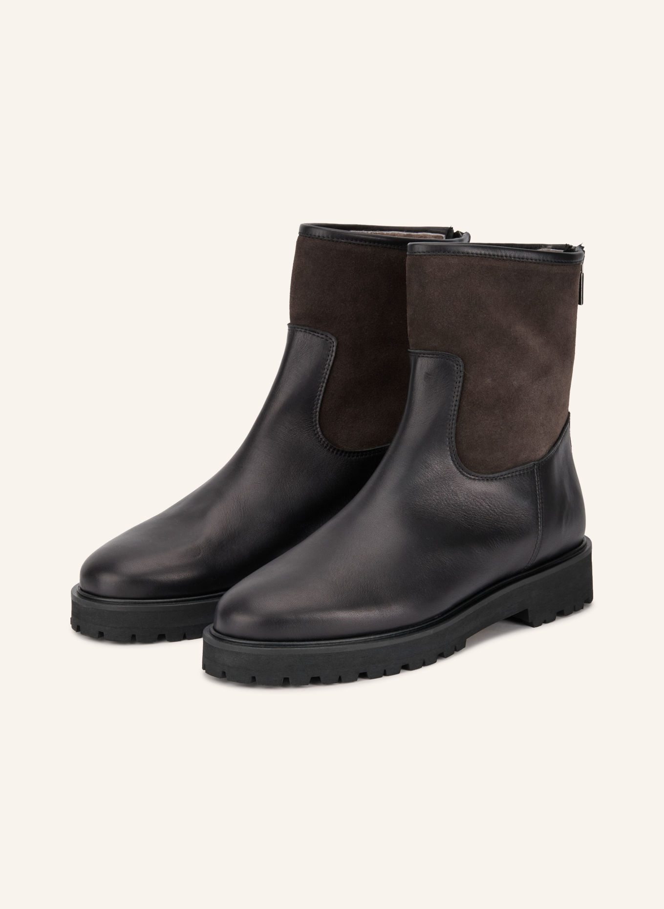 VIAMERCANTI Boots DIANA: DUNKELBRAUN