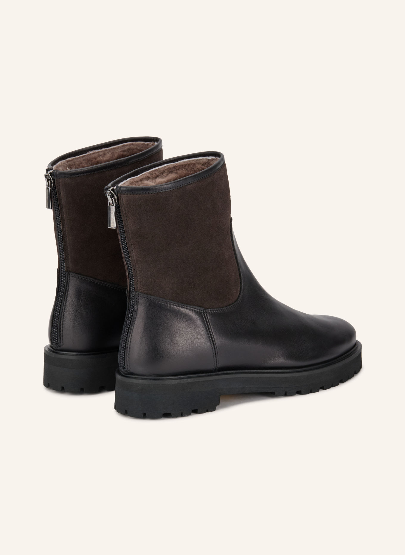 VIAMERCANTI Boots DIANA: DUNKELBRAUN