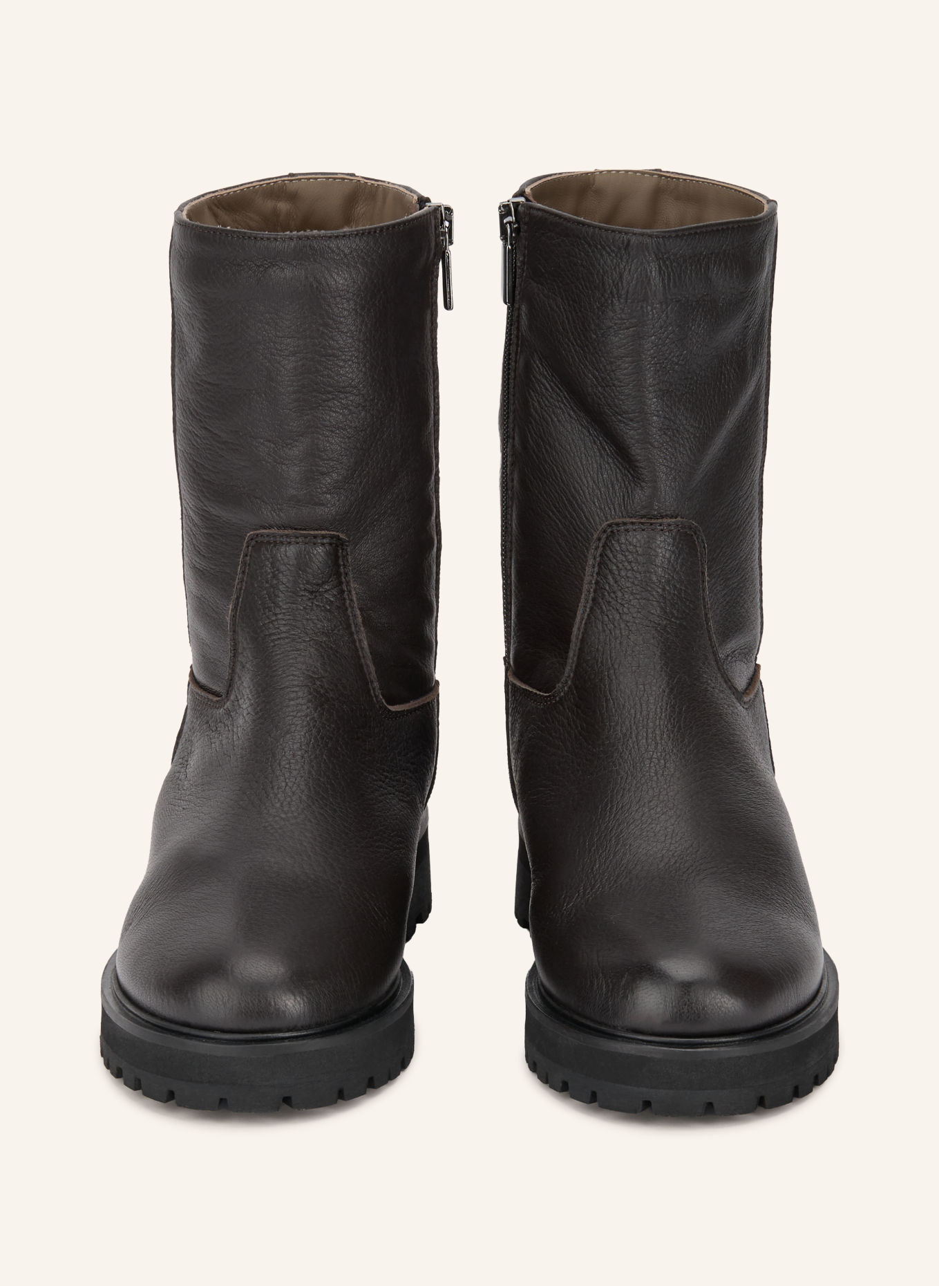VIAMERCANTI Boots AUSILIA: DUNKELBRAUN