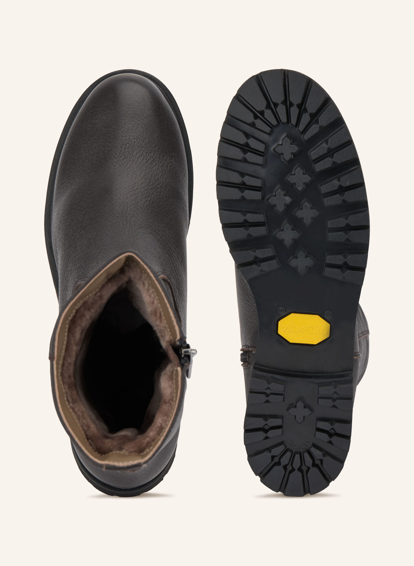 VIAMERCANTI Boots AUSILIA: DUNKELBRAUN