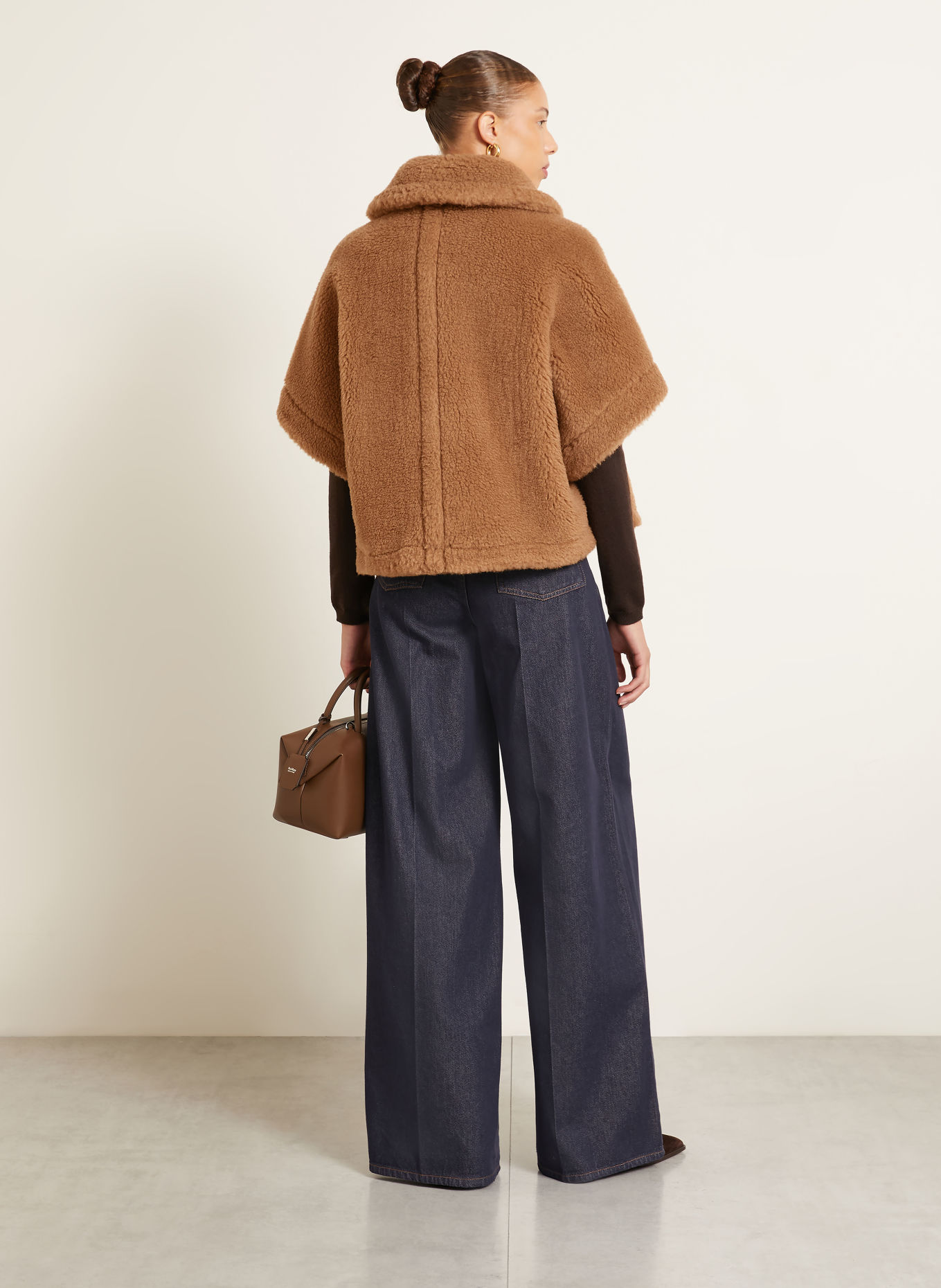 Max Mara Kunstfell-Weste NEW TERZO: CAMEL