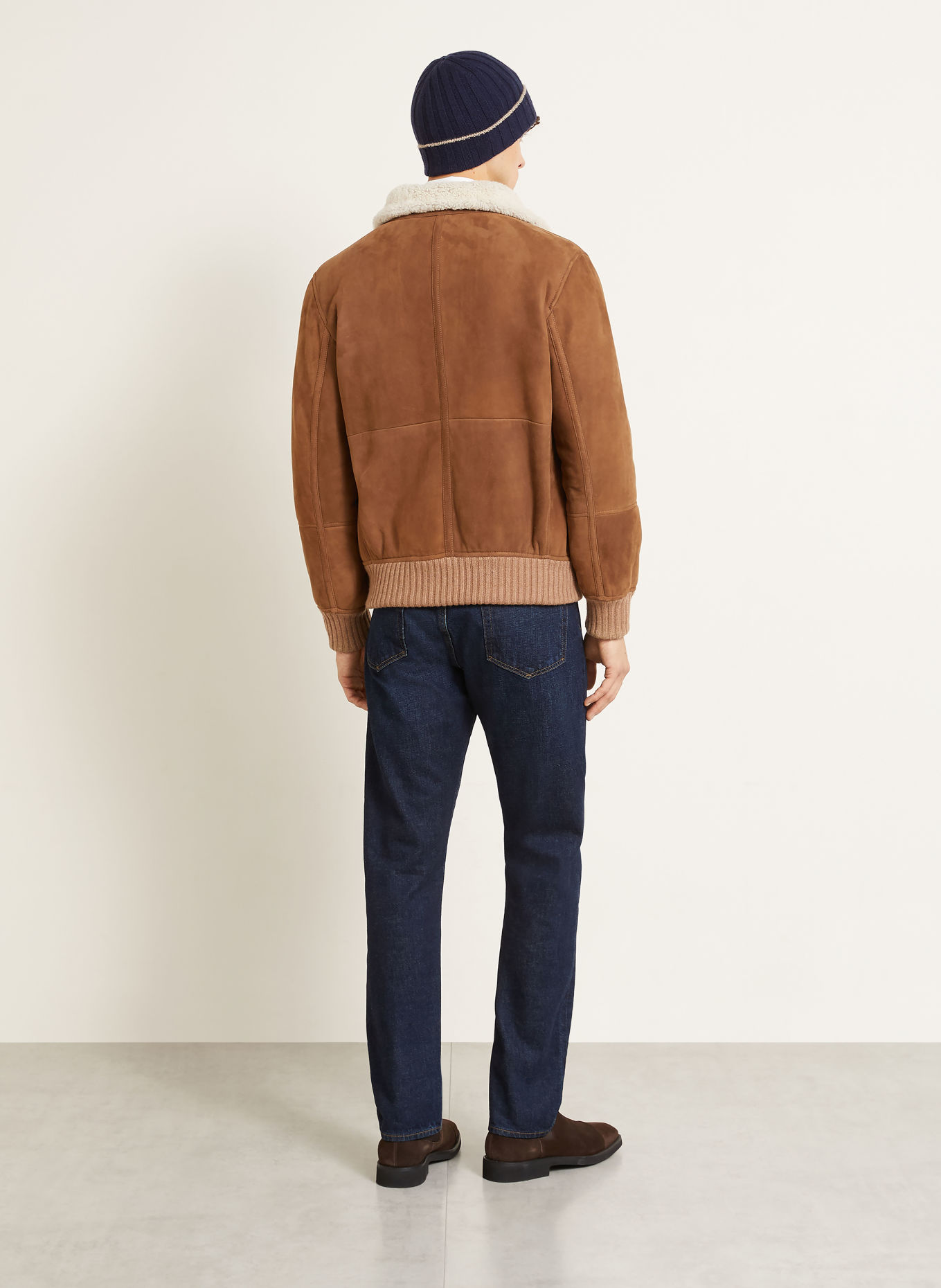 RALPH LAUREN PURPLE LABEL Straight-Fit Jeans: 001 DARK INDIGO