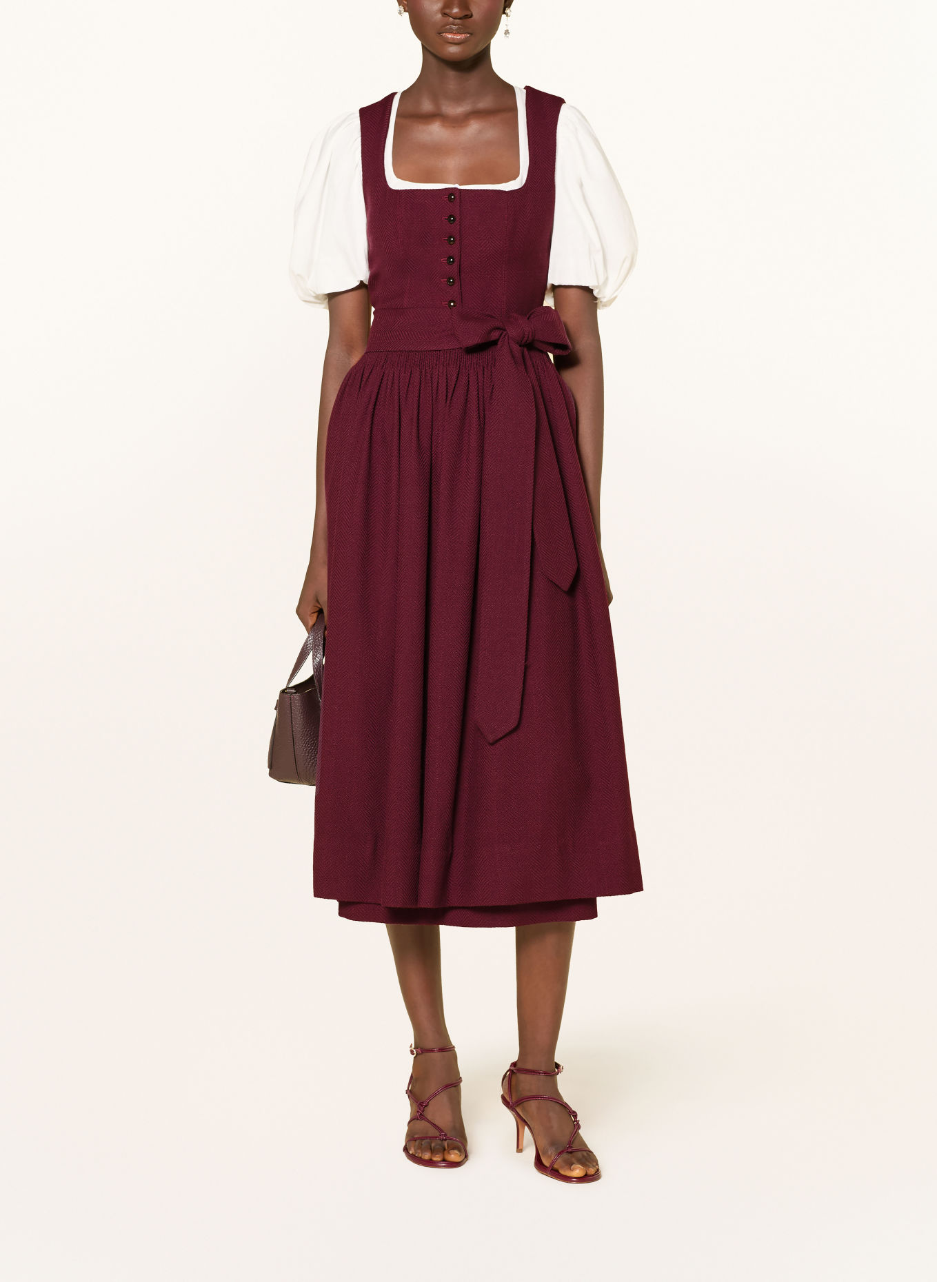Gottseidank Dirndl MONIKA: DONKERPAARS