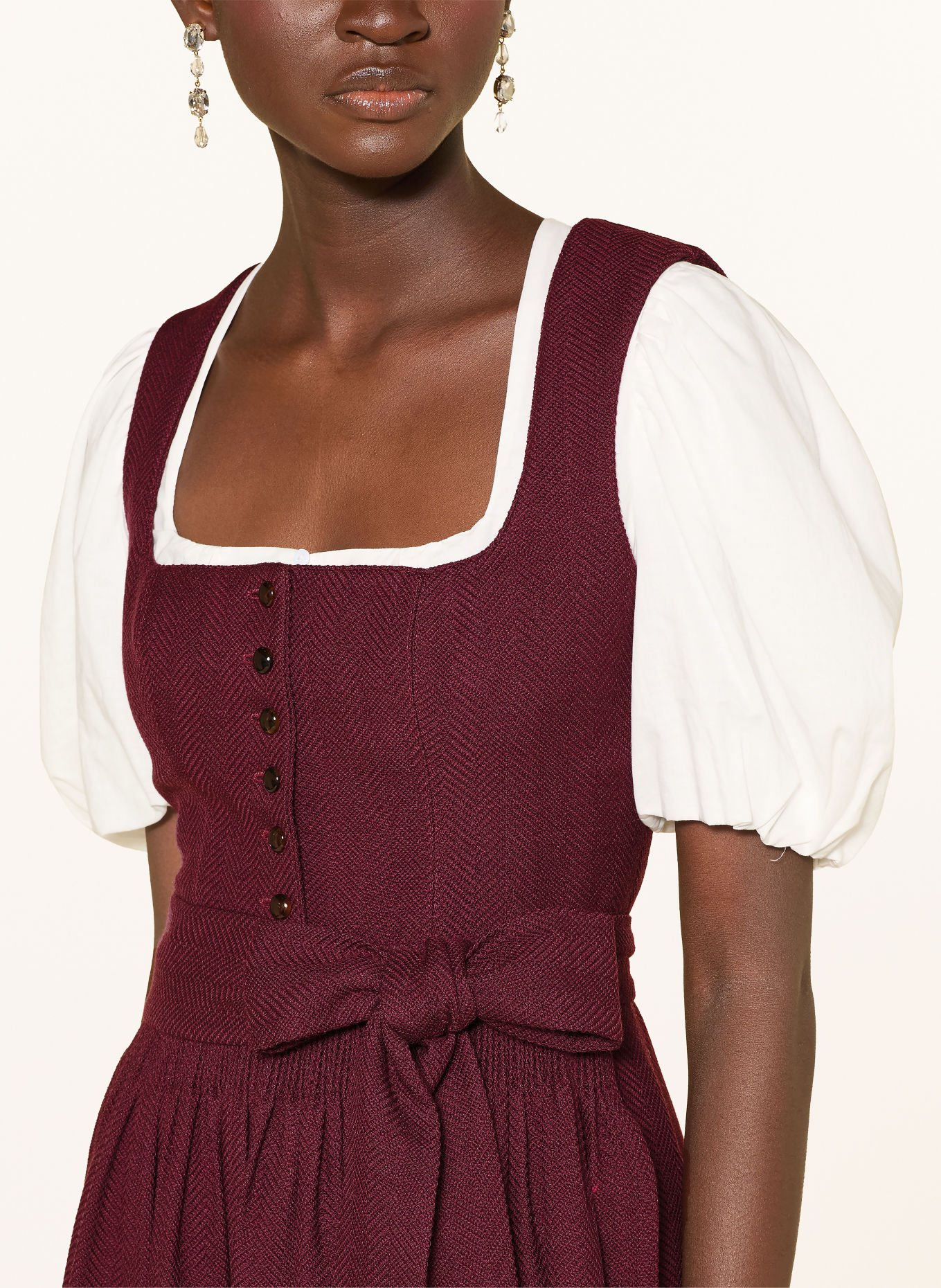 Gottseidank Dirndl MONIKA: DONKERPAARS