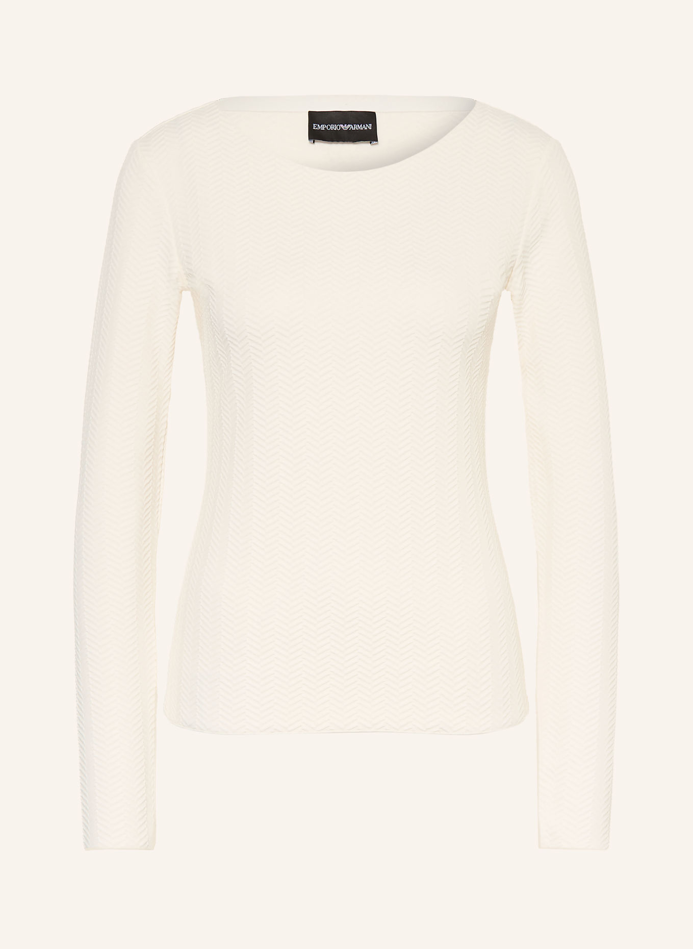 EMPORIO ARMANI Longsleeve: ECRU