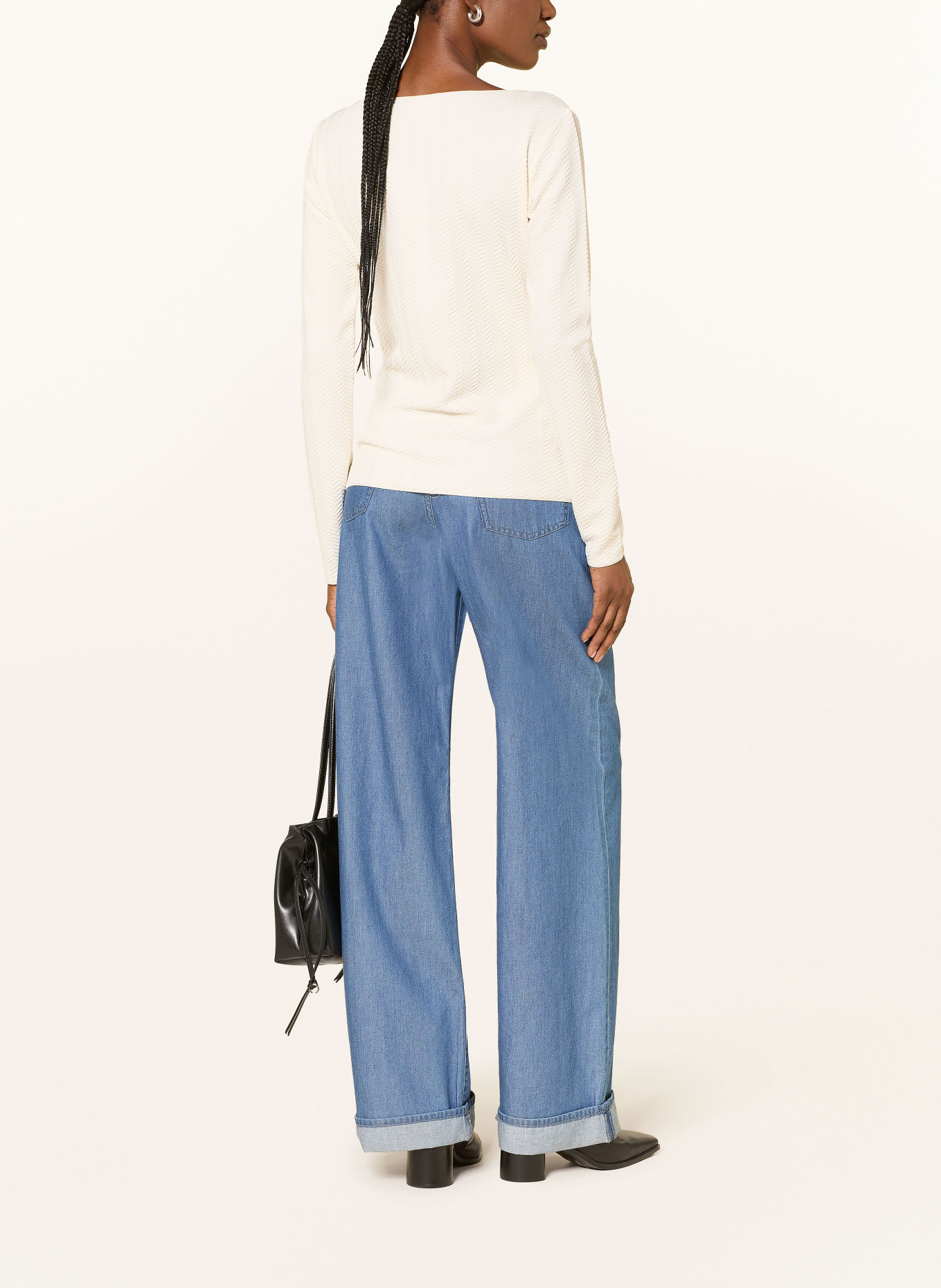 EMPORIO ARMANI Longsleeve: ECRU