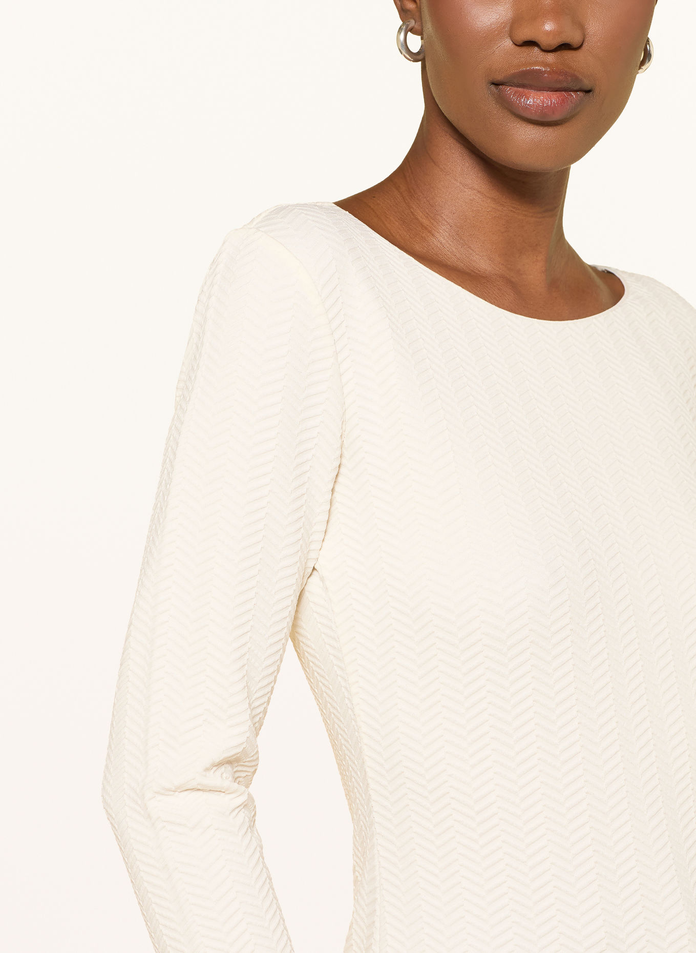 EMPORIO ARMANI Longsleeve: ECRU