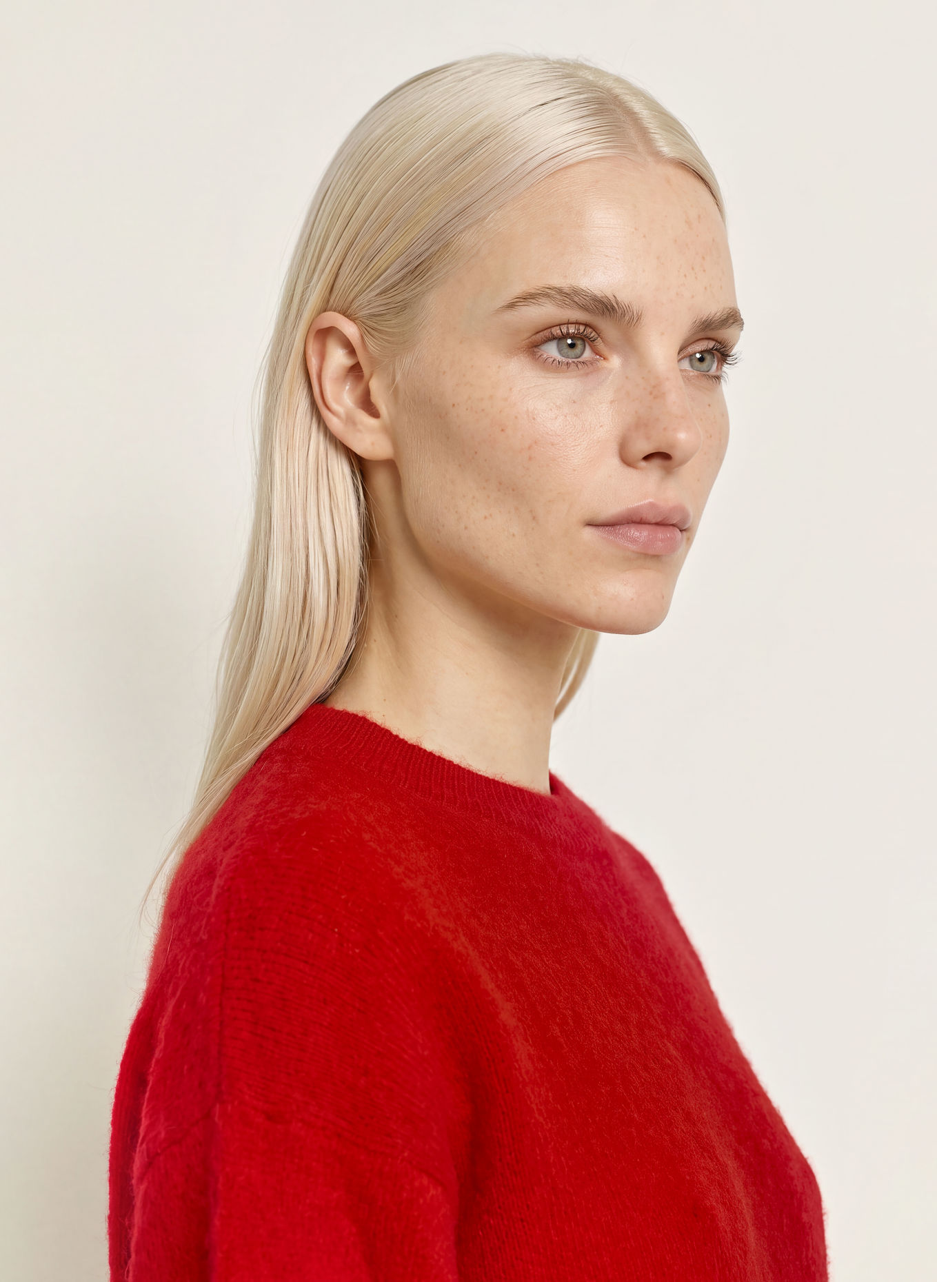 darling harbour Sweater: cranberry red