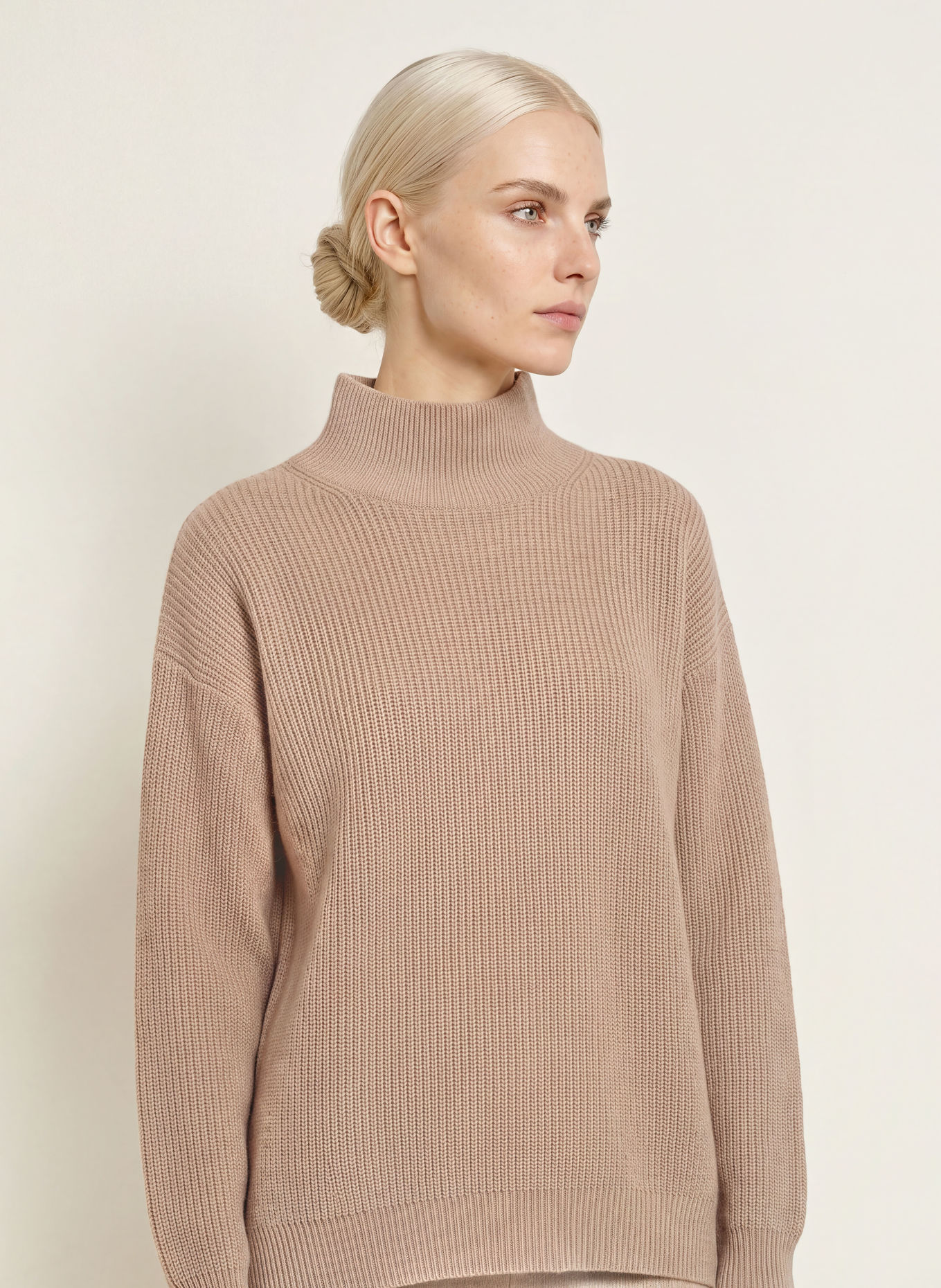 darling harbour Sweater: TAUPE MELANGE