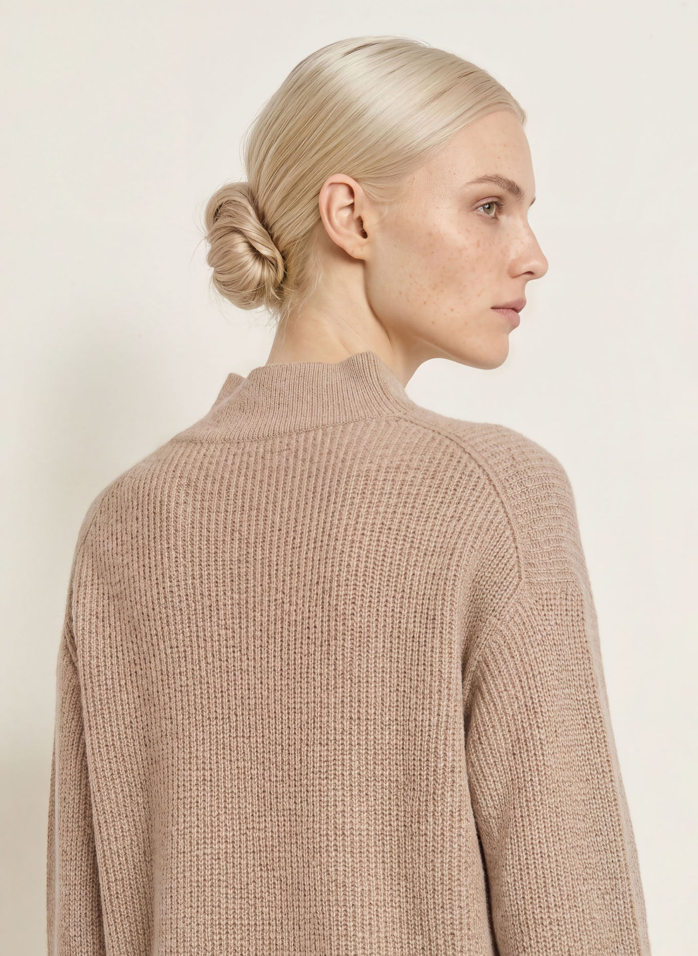 darling harbour Sweater: TAUPE MELANGE