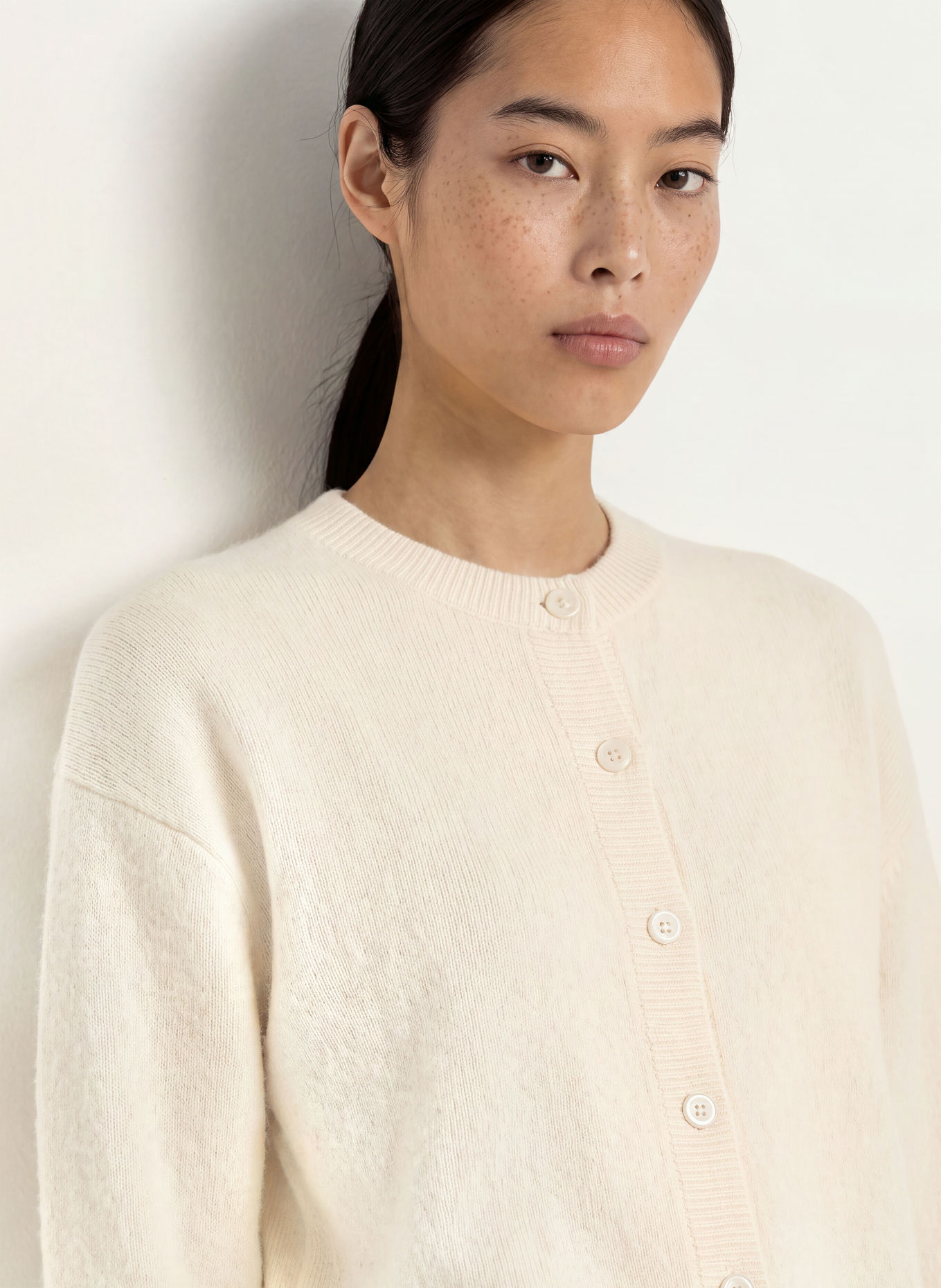 darling harbour Cardigan: OFFWHITE