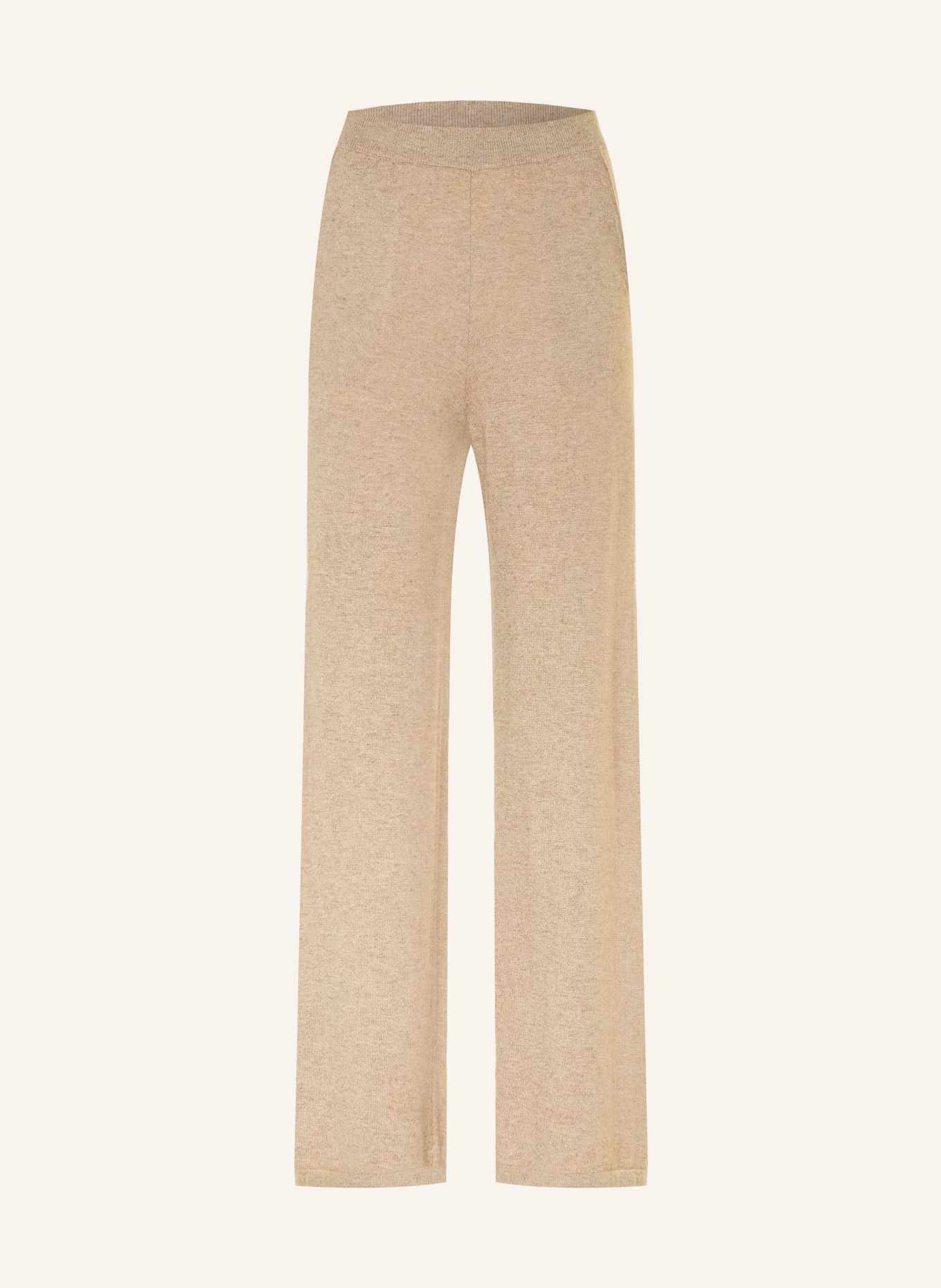 darling harbour Pantalon en maille: TAUPE MELANGE