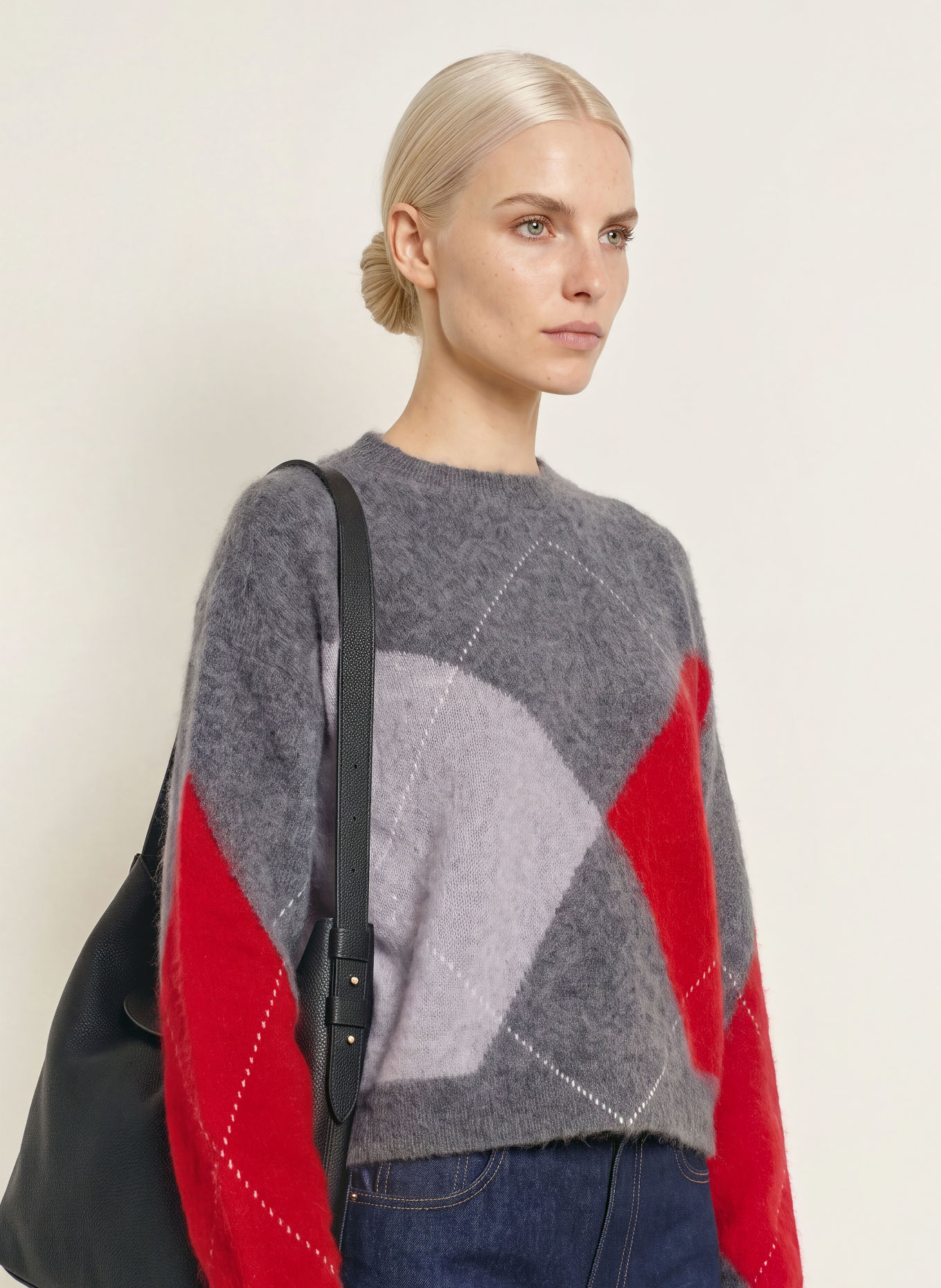 darling harbour Sweater: ANTHRAZIT MELANGE