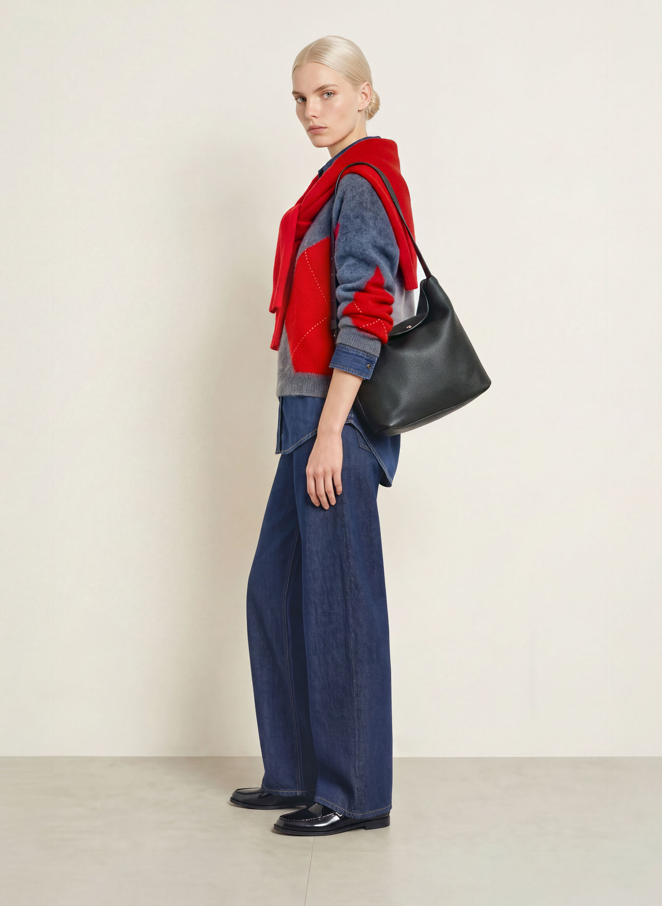 darling harbour Sweater: ANTHRAZIT MELANGE