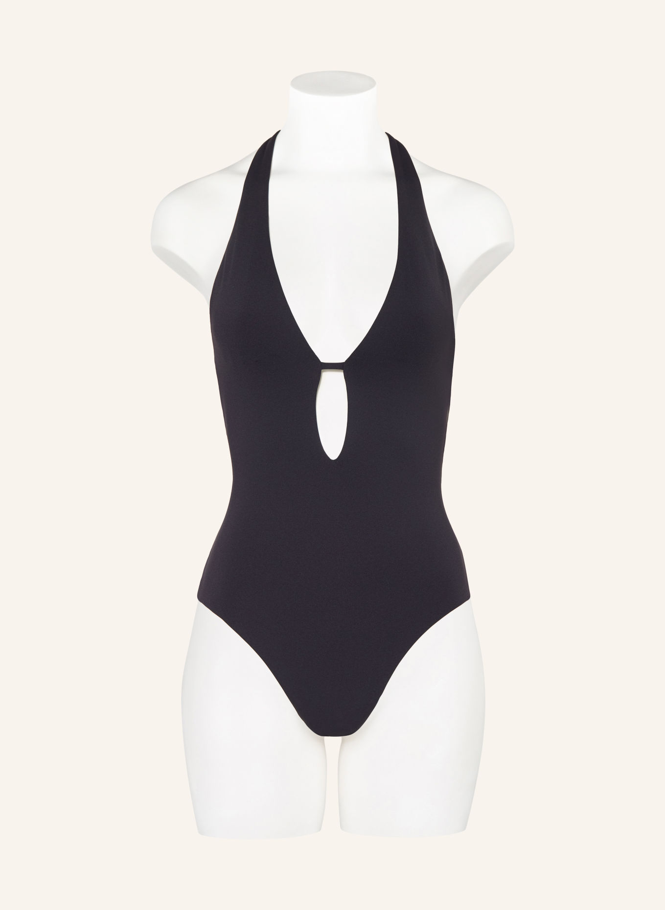 JETS Australia Badeanzug SMOOTH: SCHWARZ