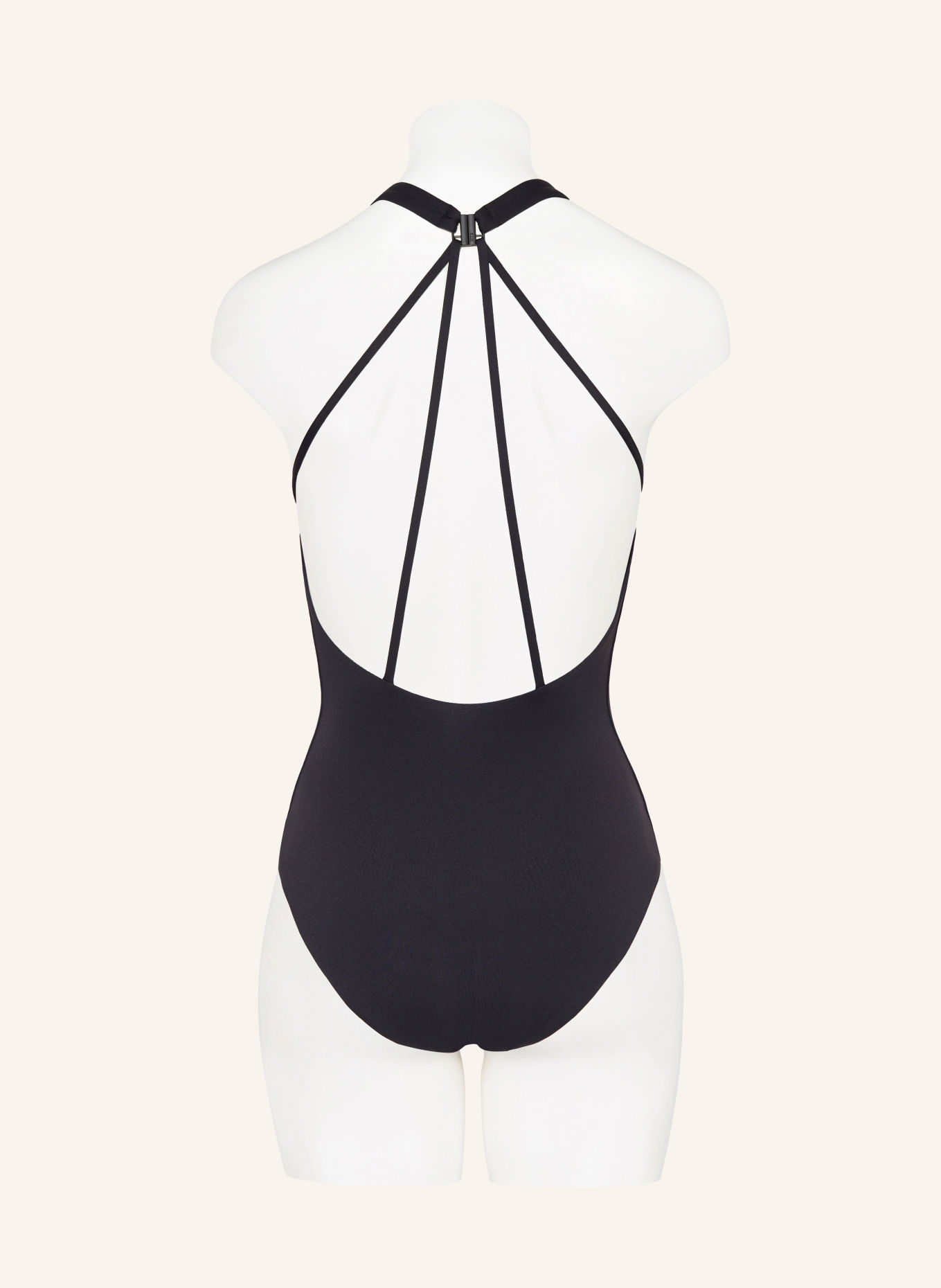 JETS Australia Badeanzug SMOOTH: SCHWARZ