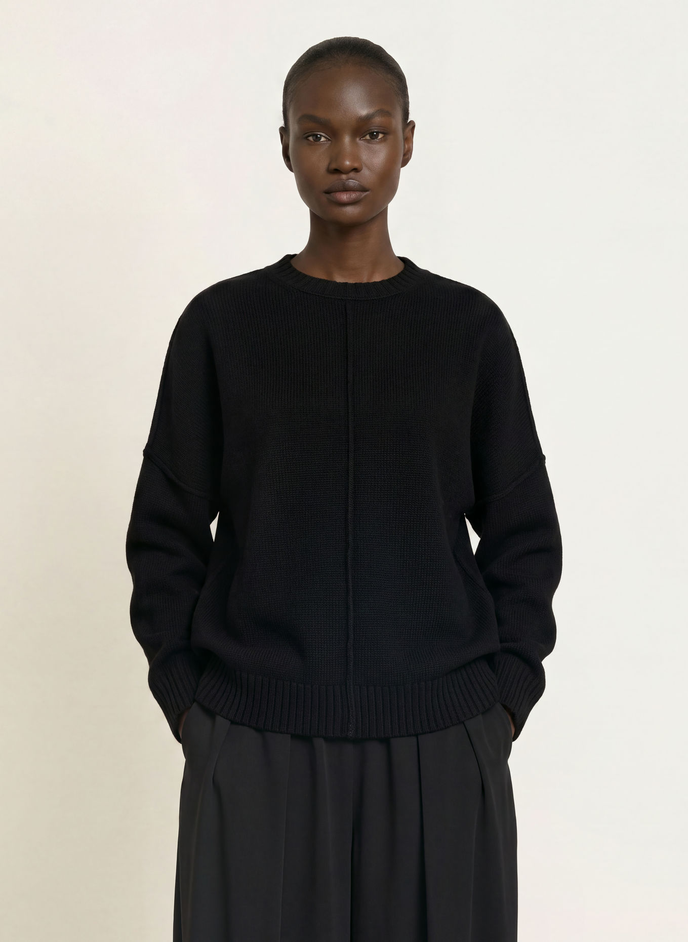 InWear NOOMIIW Sweater: BLACK