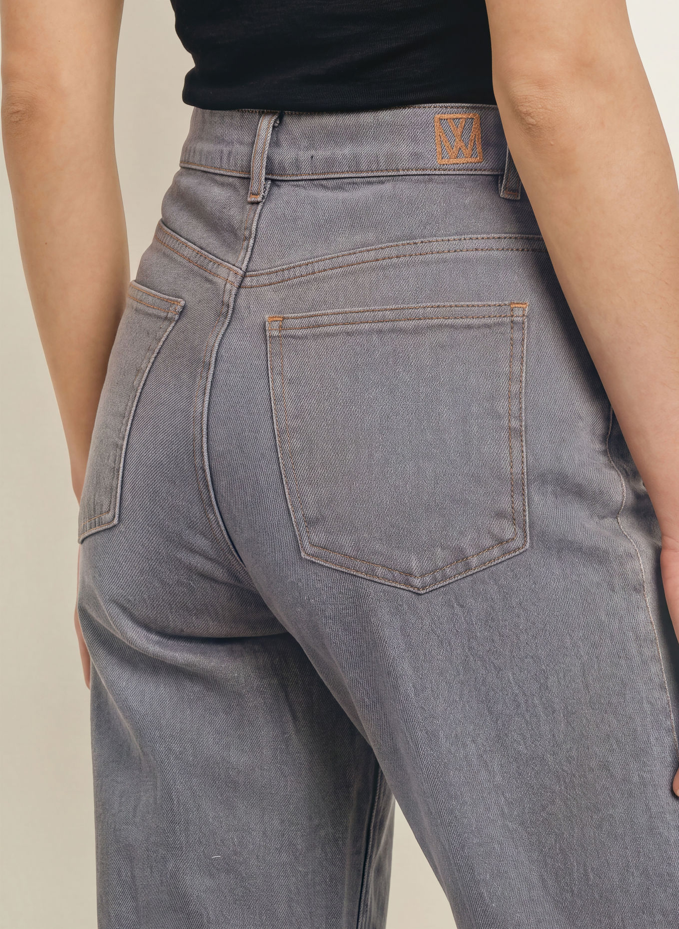 InWear Wide leg jeans HARUKIIW: 900012504 MEDIUM GREY WASH DENIM