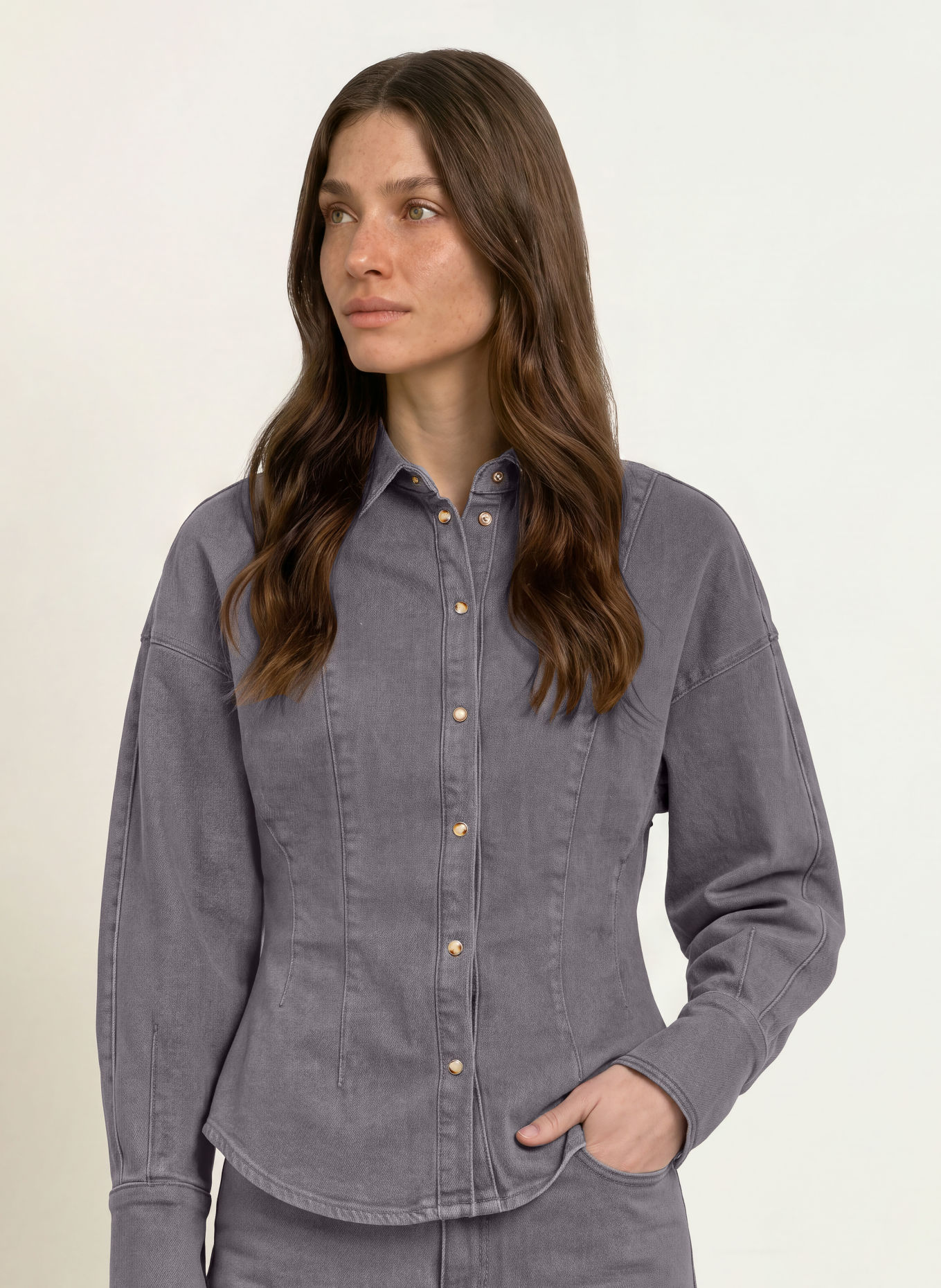 InWear Jeansjacke HARUKIIW: 900012504 MEDIUM GREY WASH DENIM