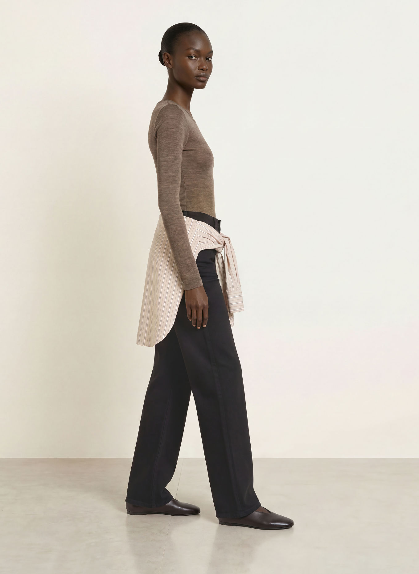 InWear FANGIW Long-sleeve shirt: BROWN
