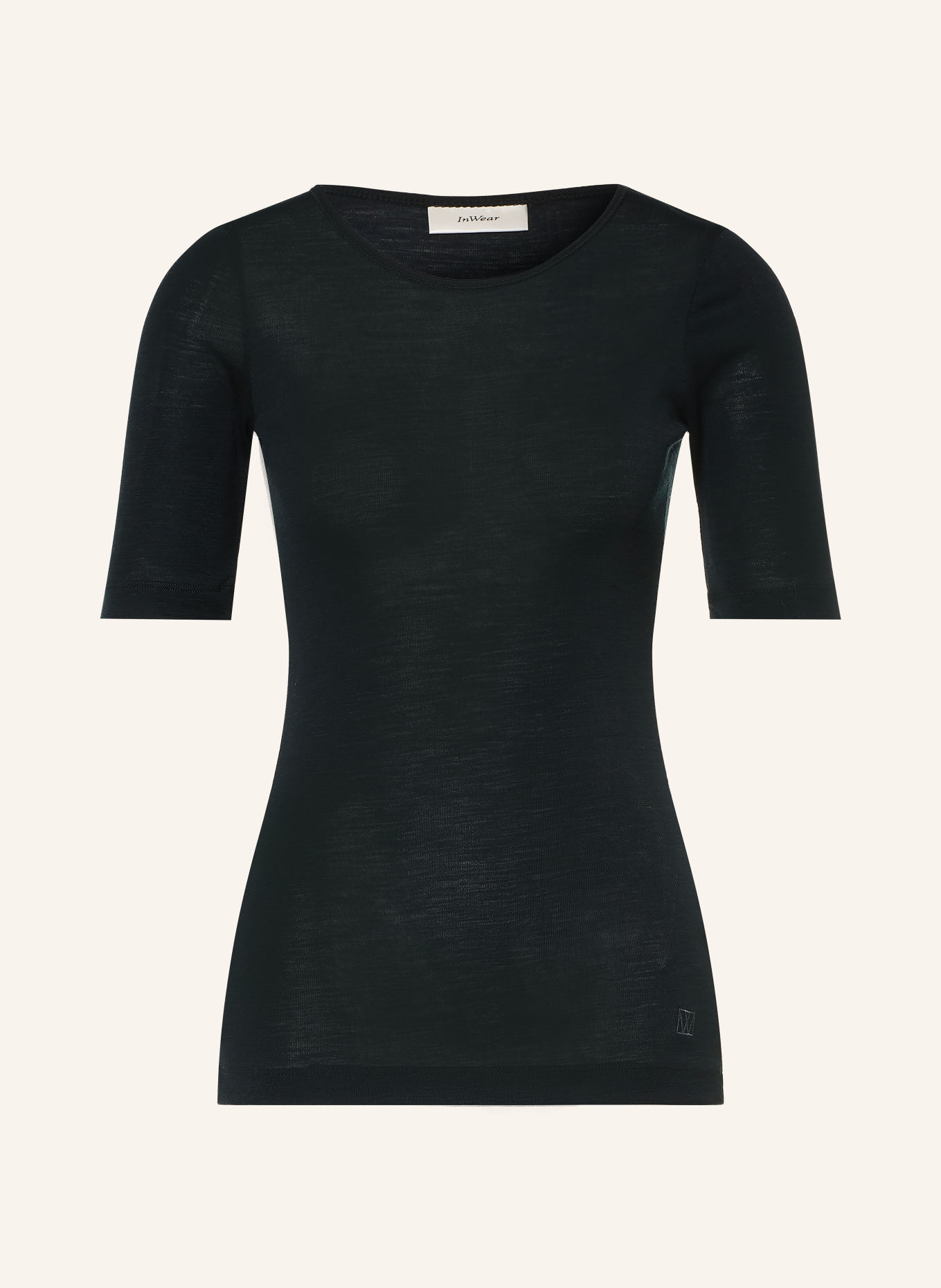 InWear T-shirt FANGIW: ZWART