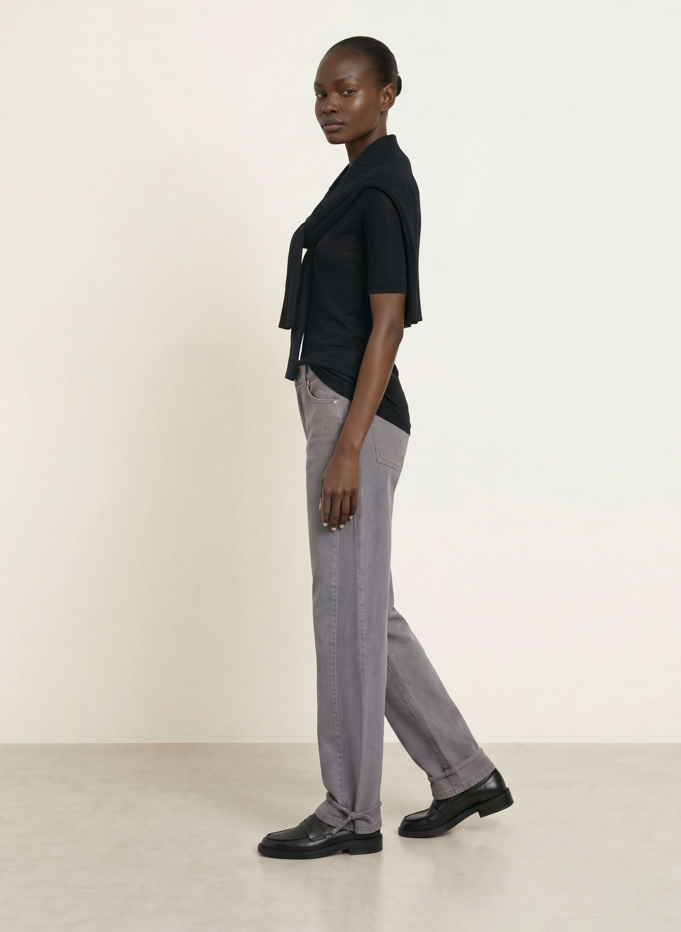 InWear T-shirt FANGIW: ZWART