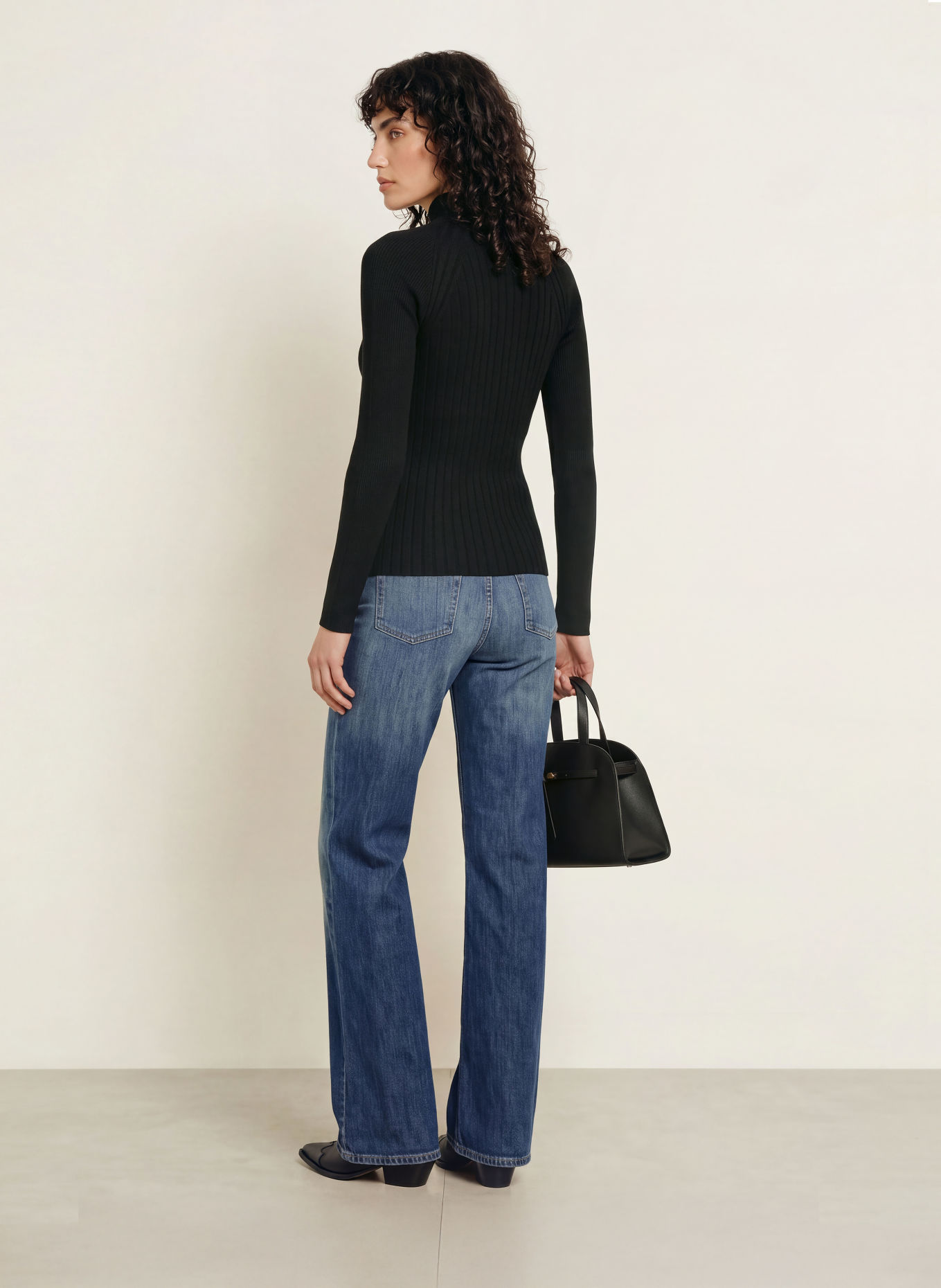 InWear Trui TRISHEIW: ZWART
