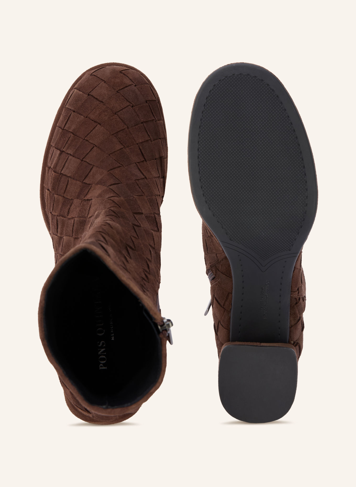 PONS QUINTANA EMILIA Ankle boots: DARK BROWN