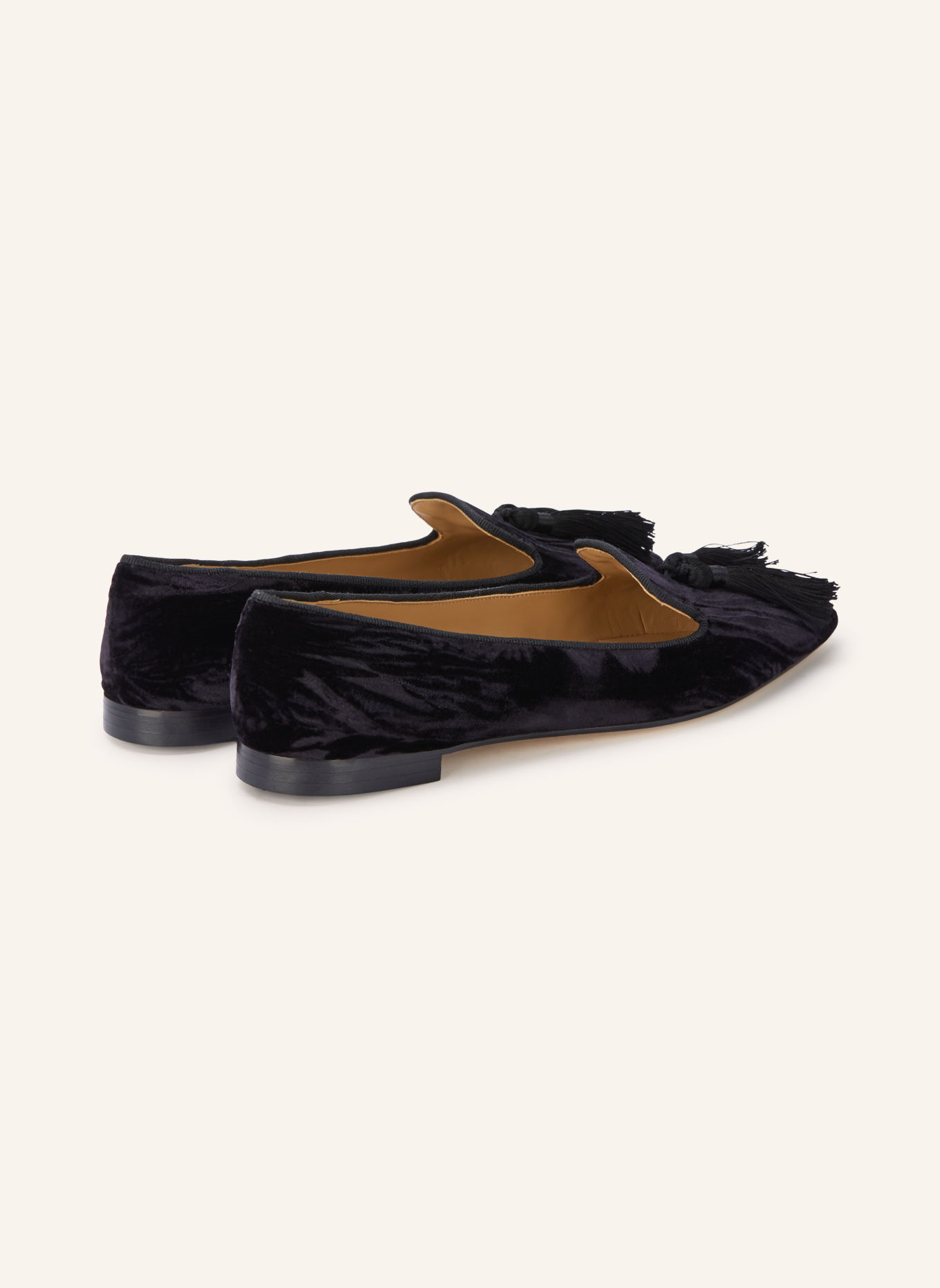 PROSPERINE Loafers: ZWART