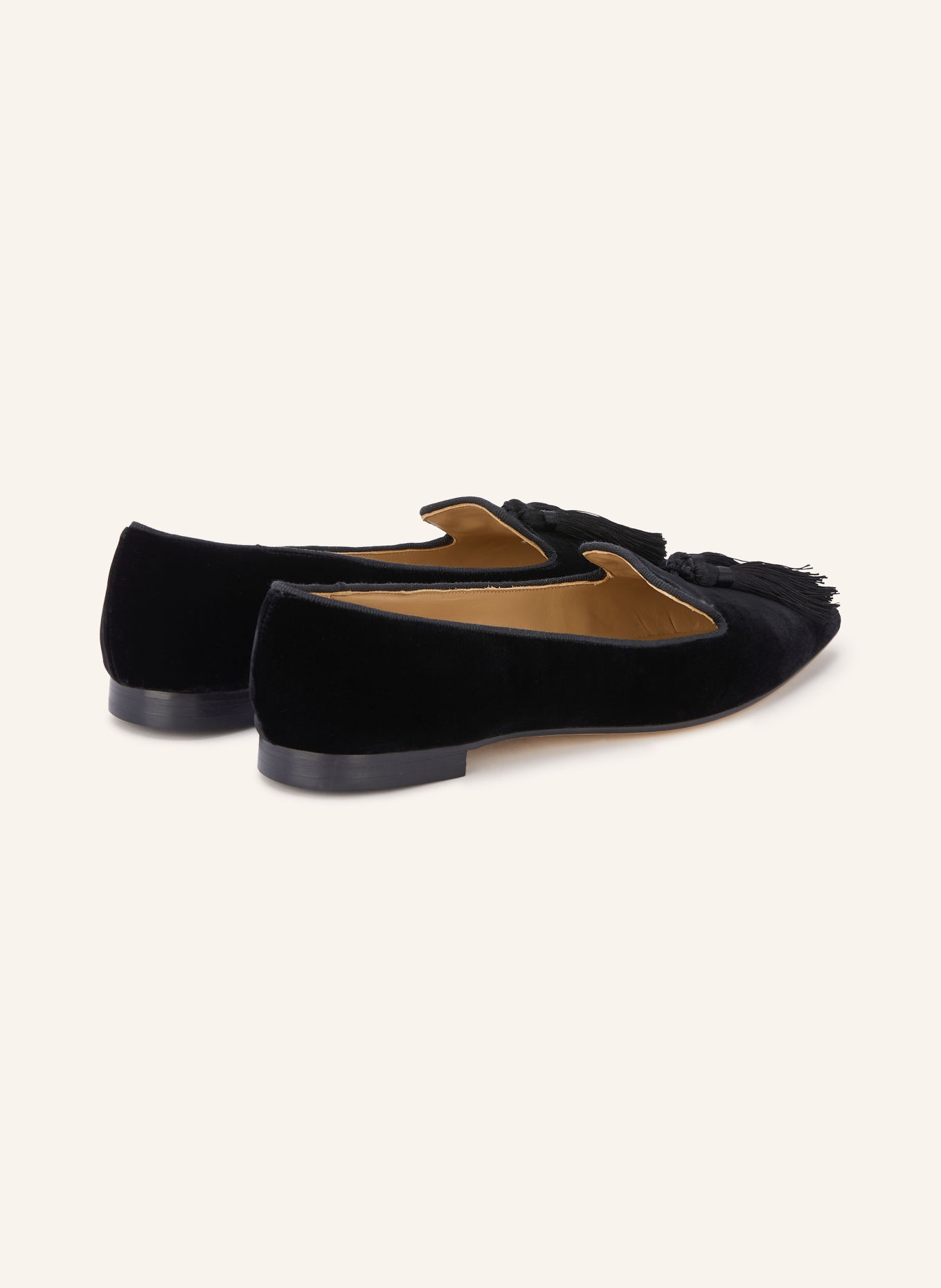PROSPERINE Ballerina's: ZWART