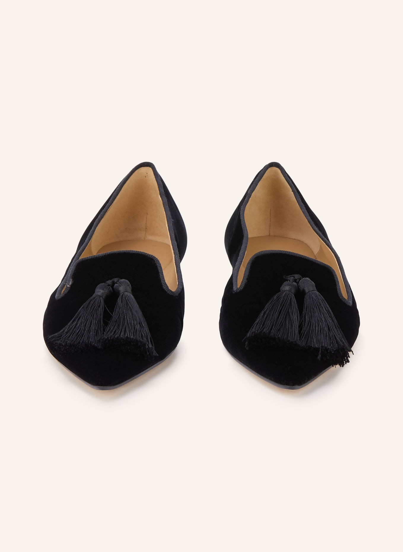 PROSPERINE Ballerina's: ZWART