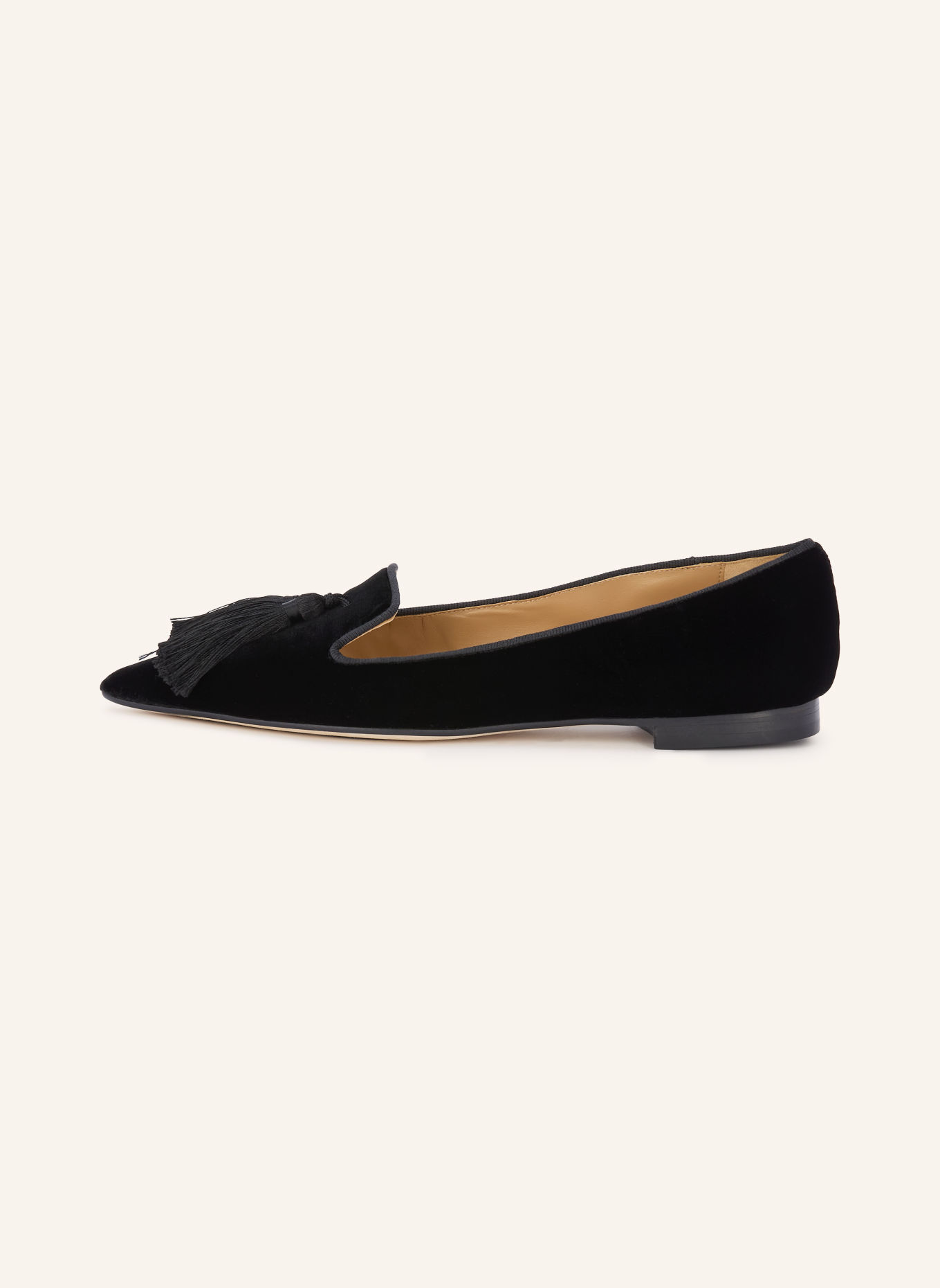 PROSPERINE Ballerina's: ZWART