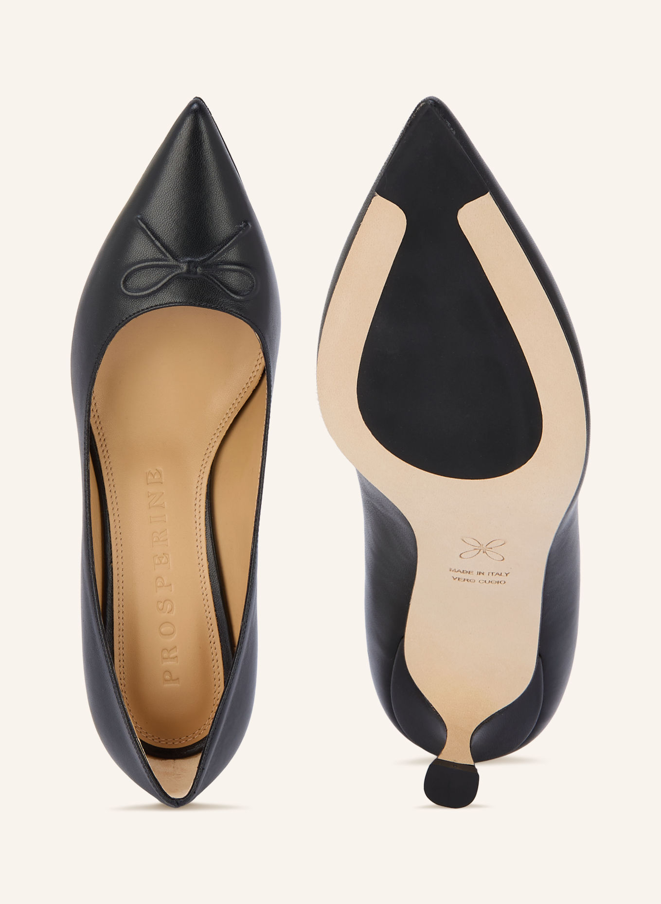 PROSPERINE Pumps: BLACK