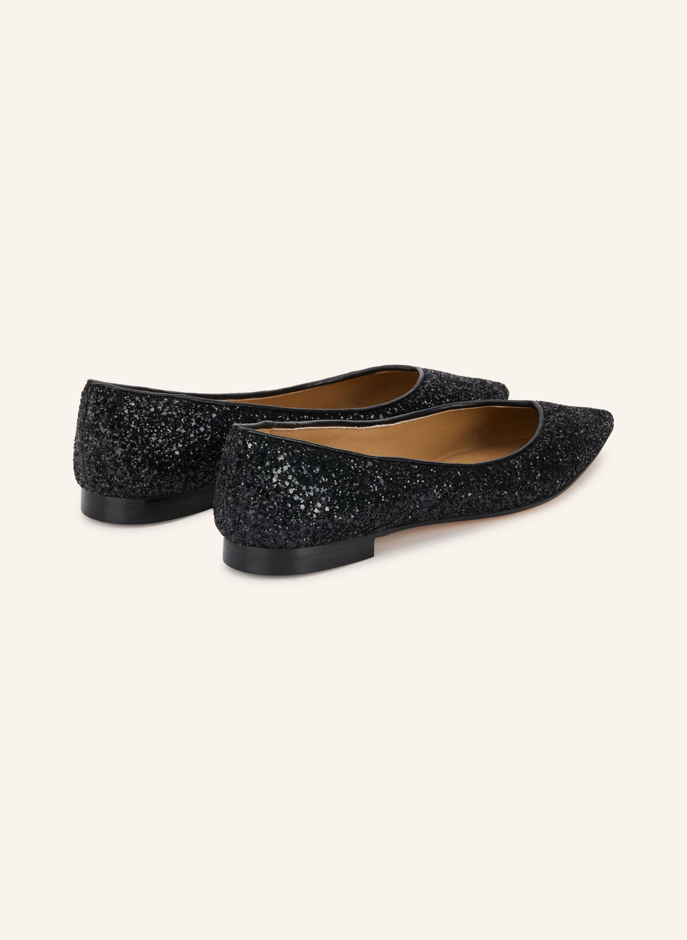 PROSPERINE Ballerina's: ZWART