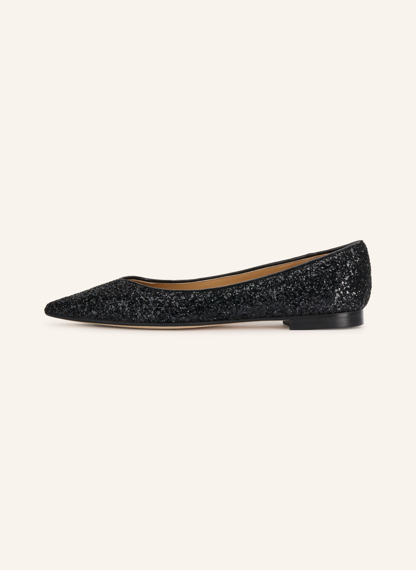 PROSPERINE Ballerina's: ZWART