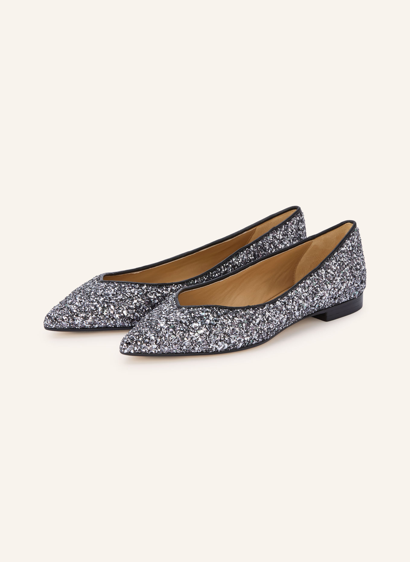 PROSPERINE Ballerinas: SILBER