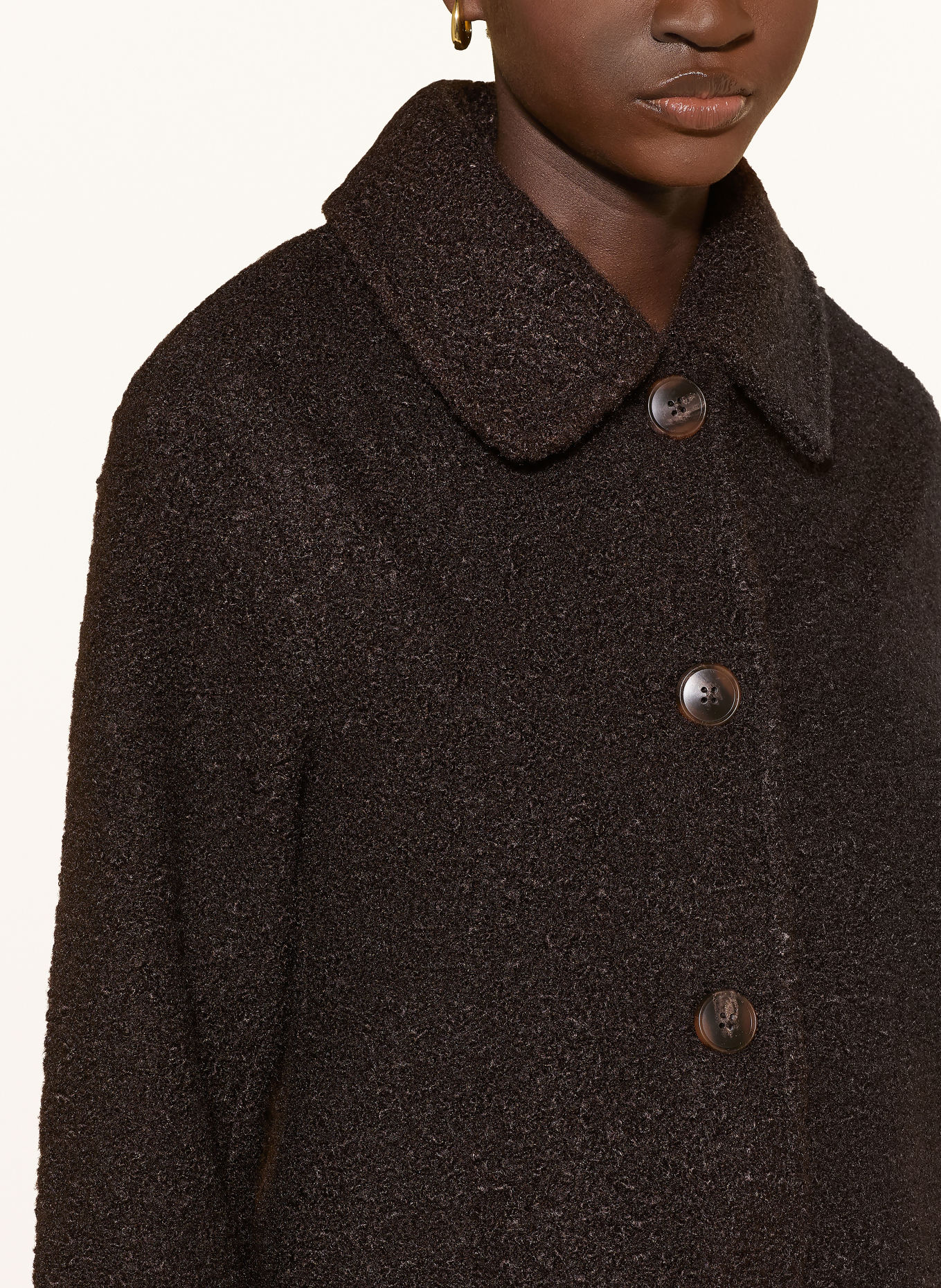 Rich & Royal Jas van teddybont: MARRON FONCÉ