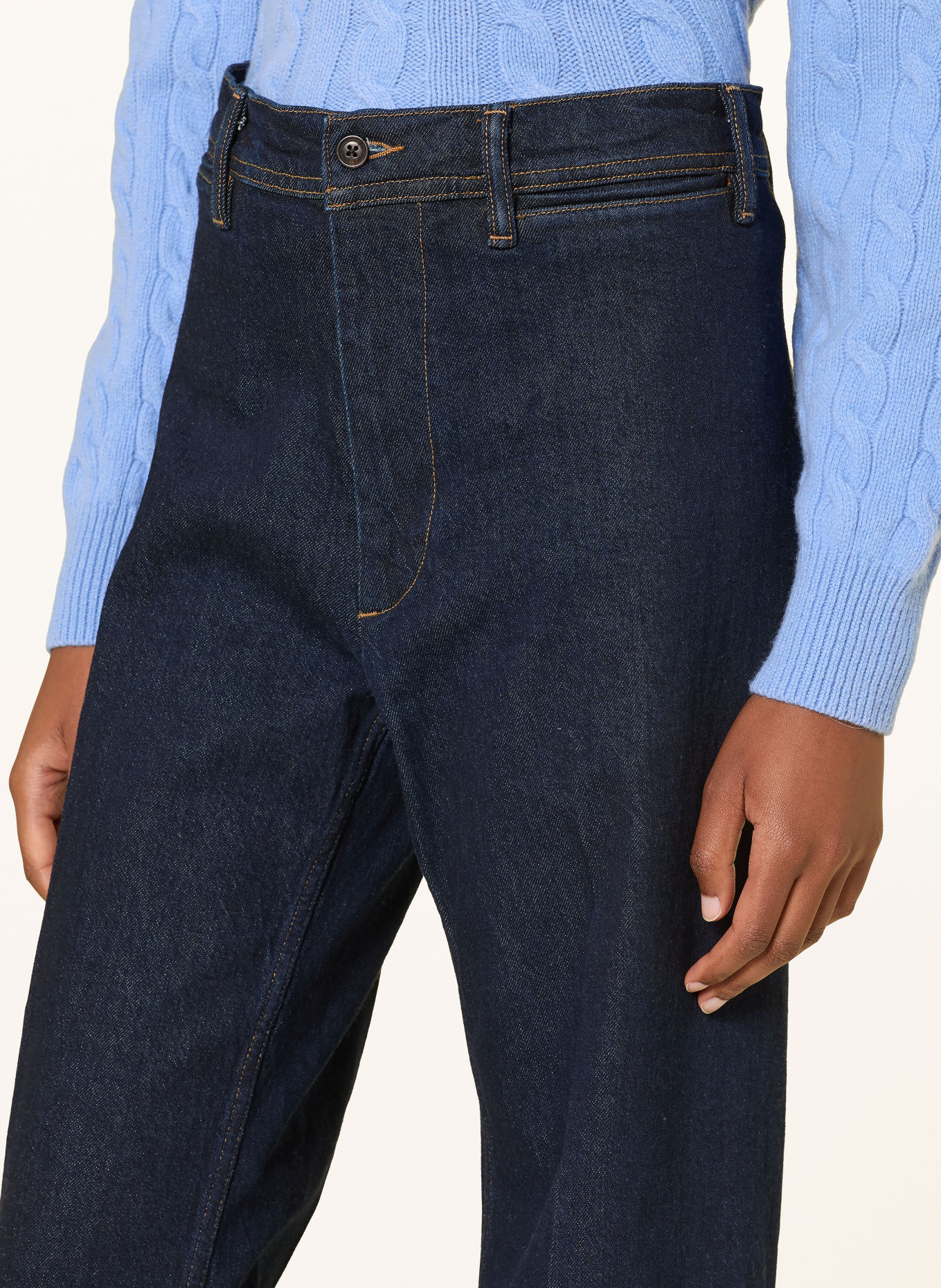POLO RALPH LAUREN Jeansy wide leg: 001 EVORIA WASH