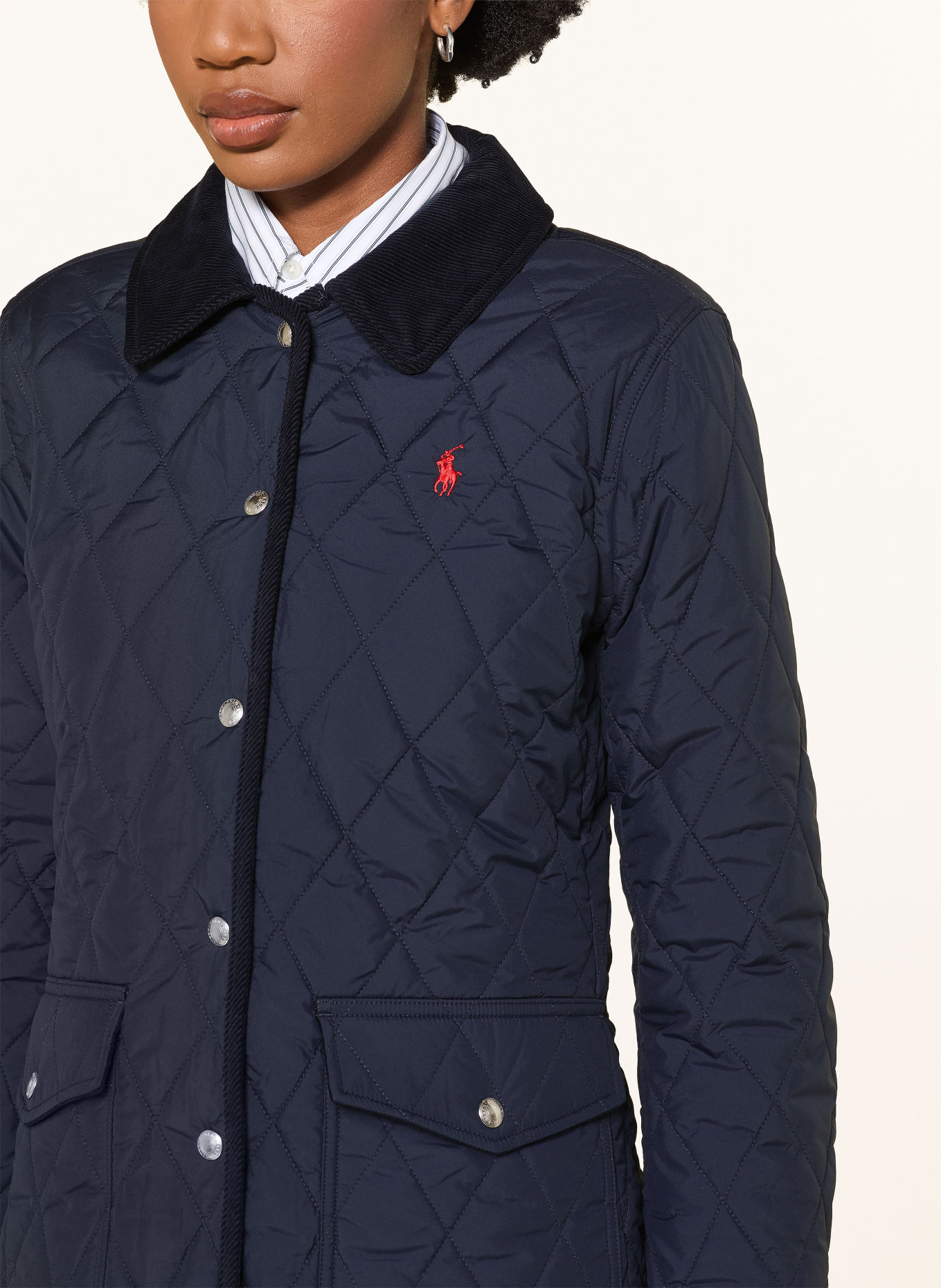 POLO RALPH LAUREN Kurtka pikowana: GRANATOWY