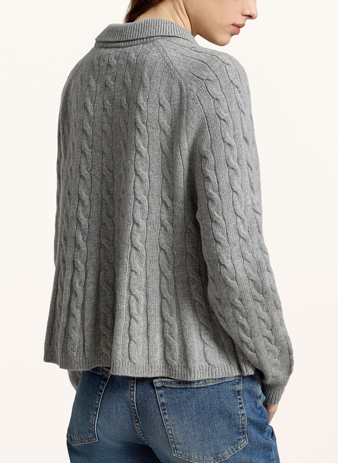 POLO RALPH LAUREN Pullover: GRAU