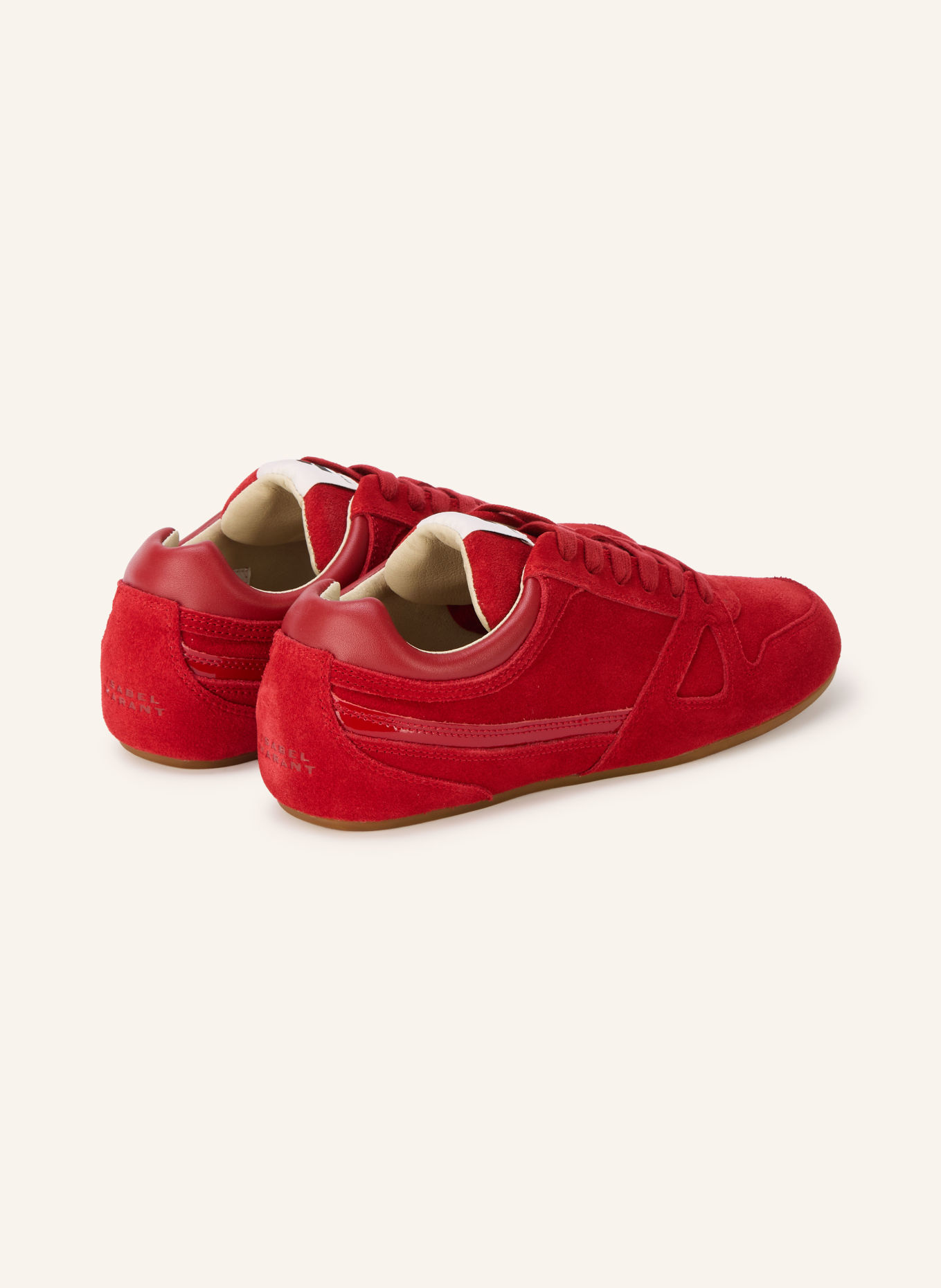 ISABEL MARANT SENNY LOW Sneakers: RED