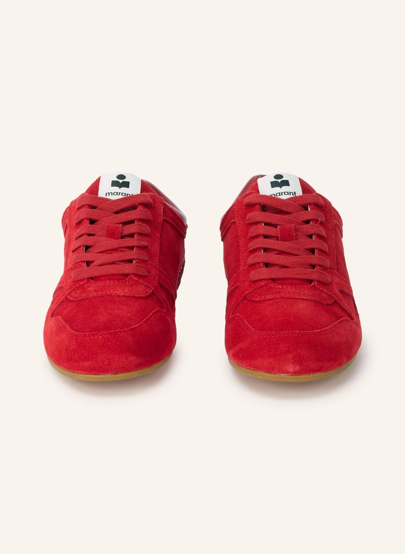 ISABEL MARANT SENNY LOW Sneakers: RED