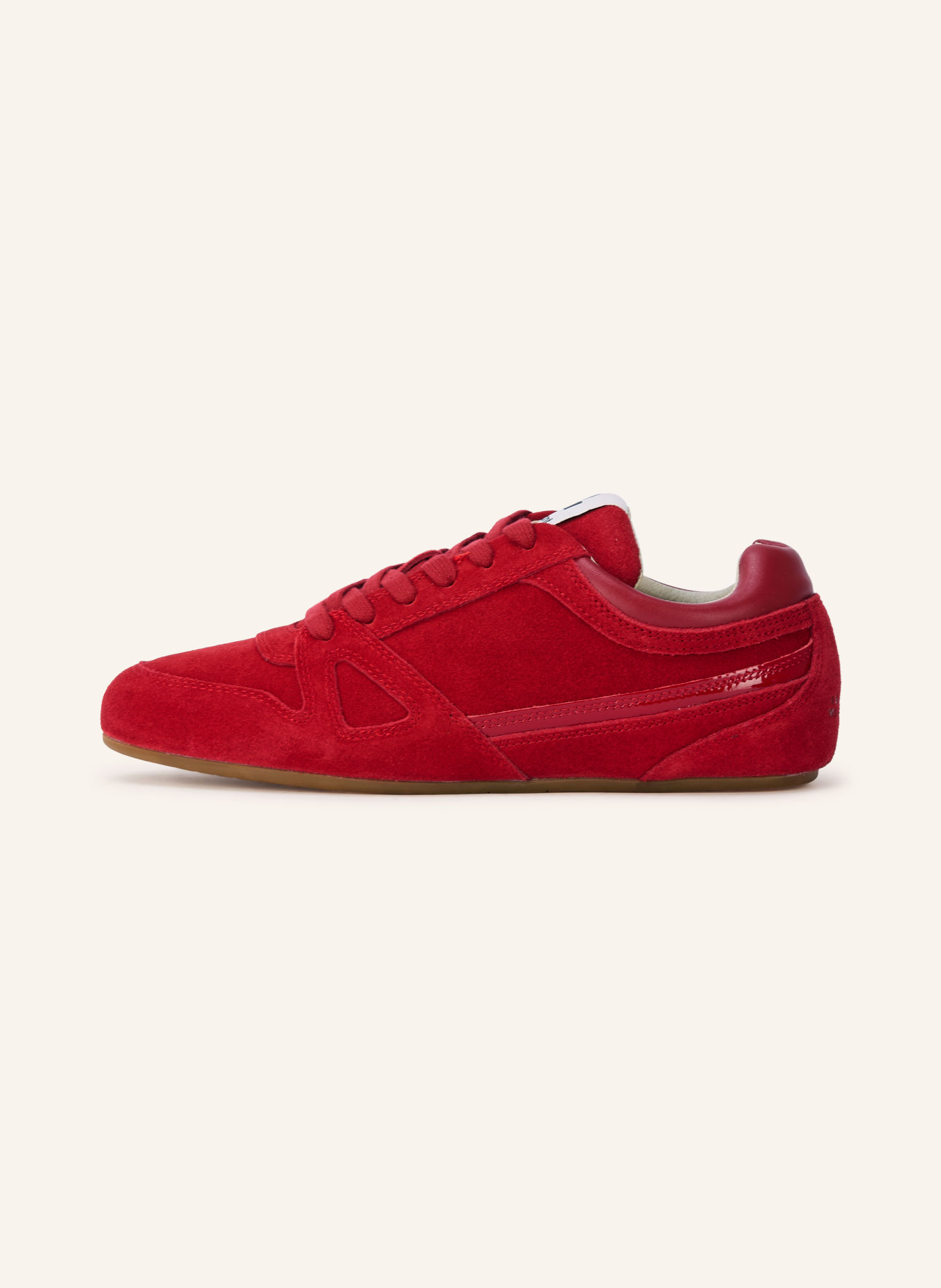 ISABEL MARANT SENNY LOW Sneakers: RED